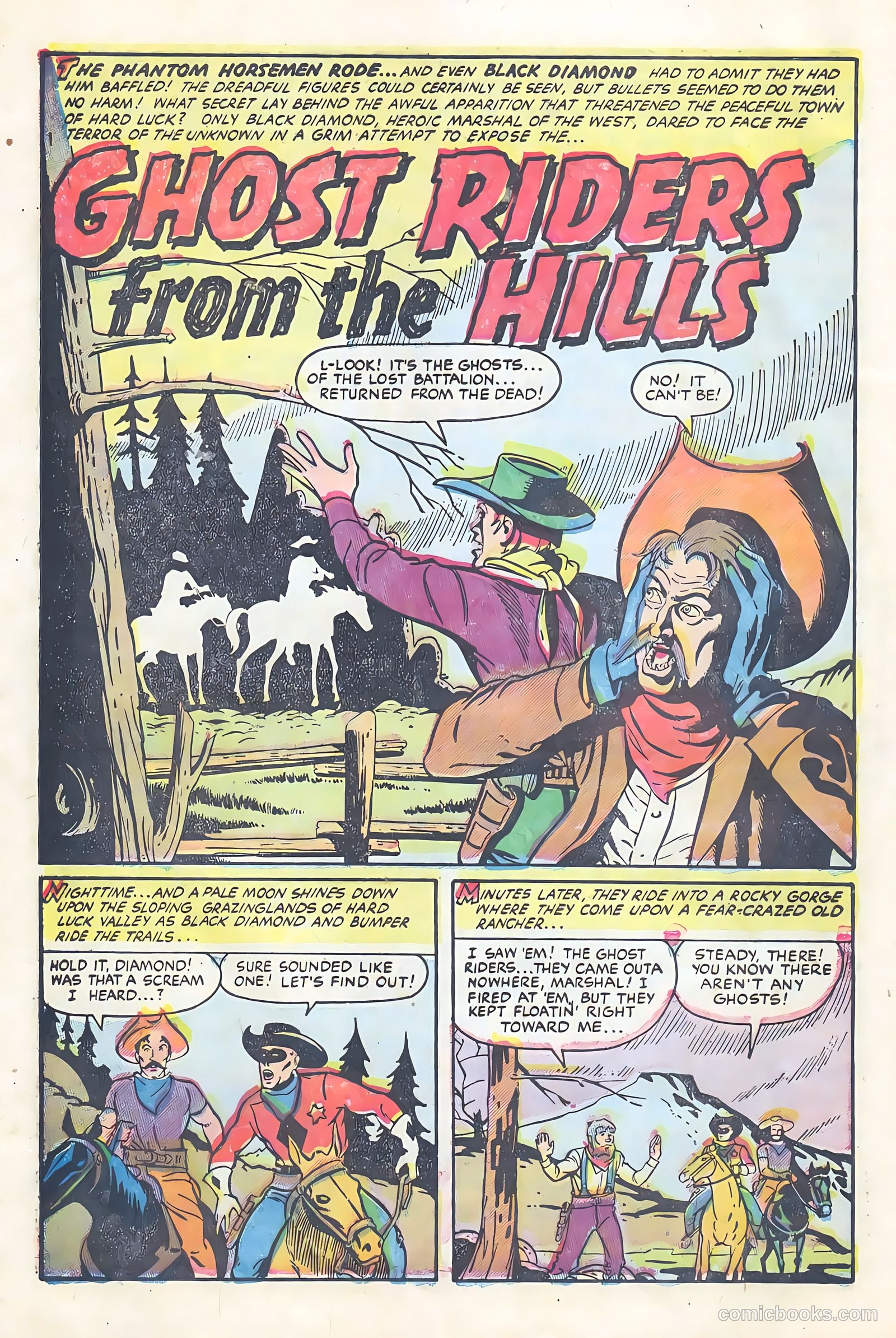 Black Diamond Western #59 (1955) — page 20 of 36