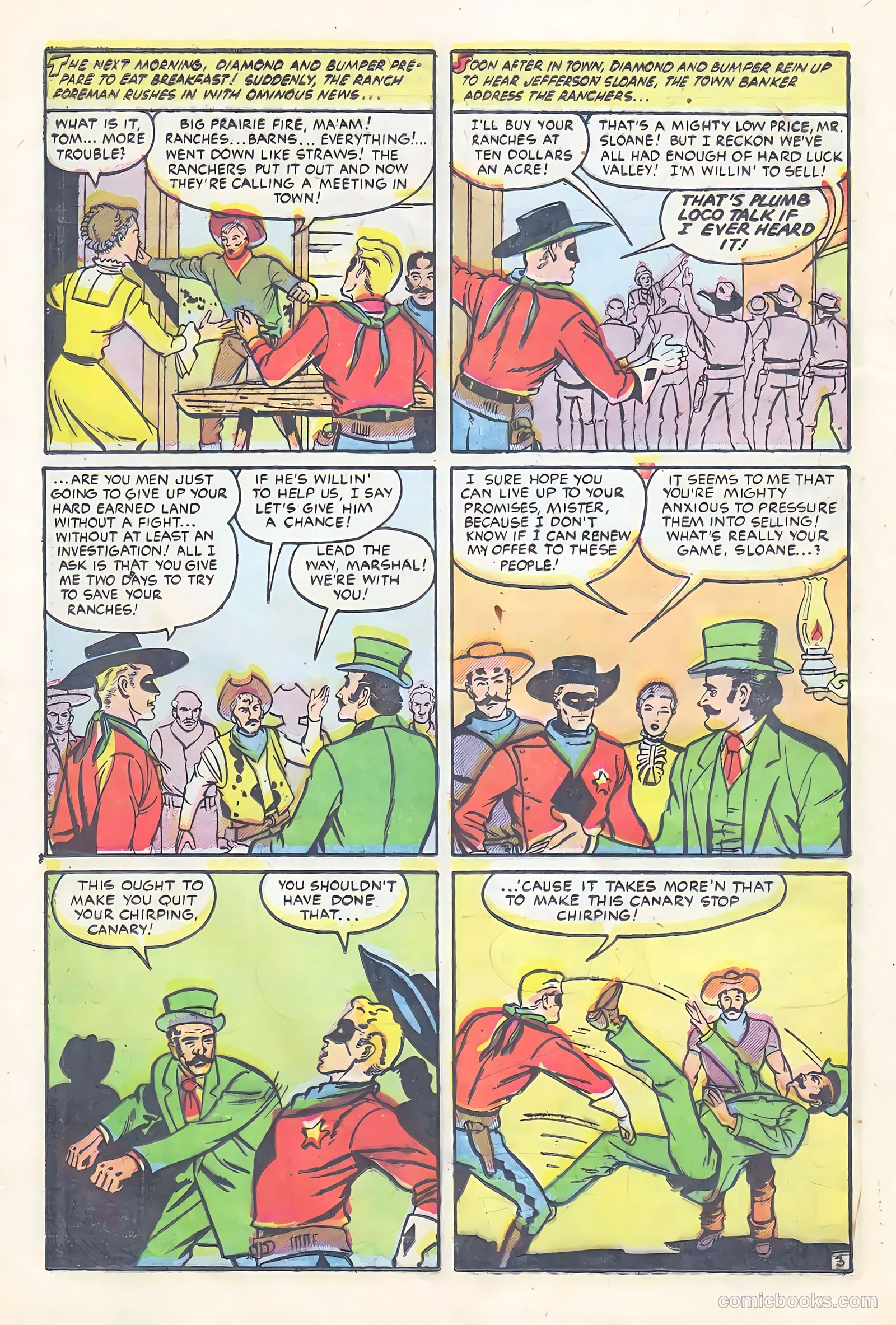 Black Diamond Western #59 (1955) — page 22 of 36