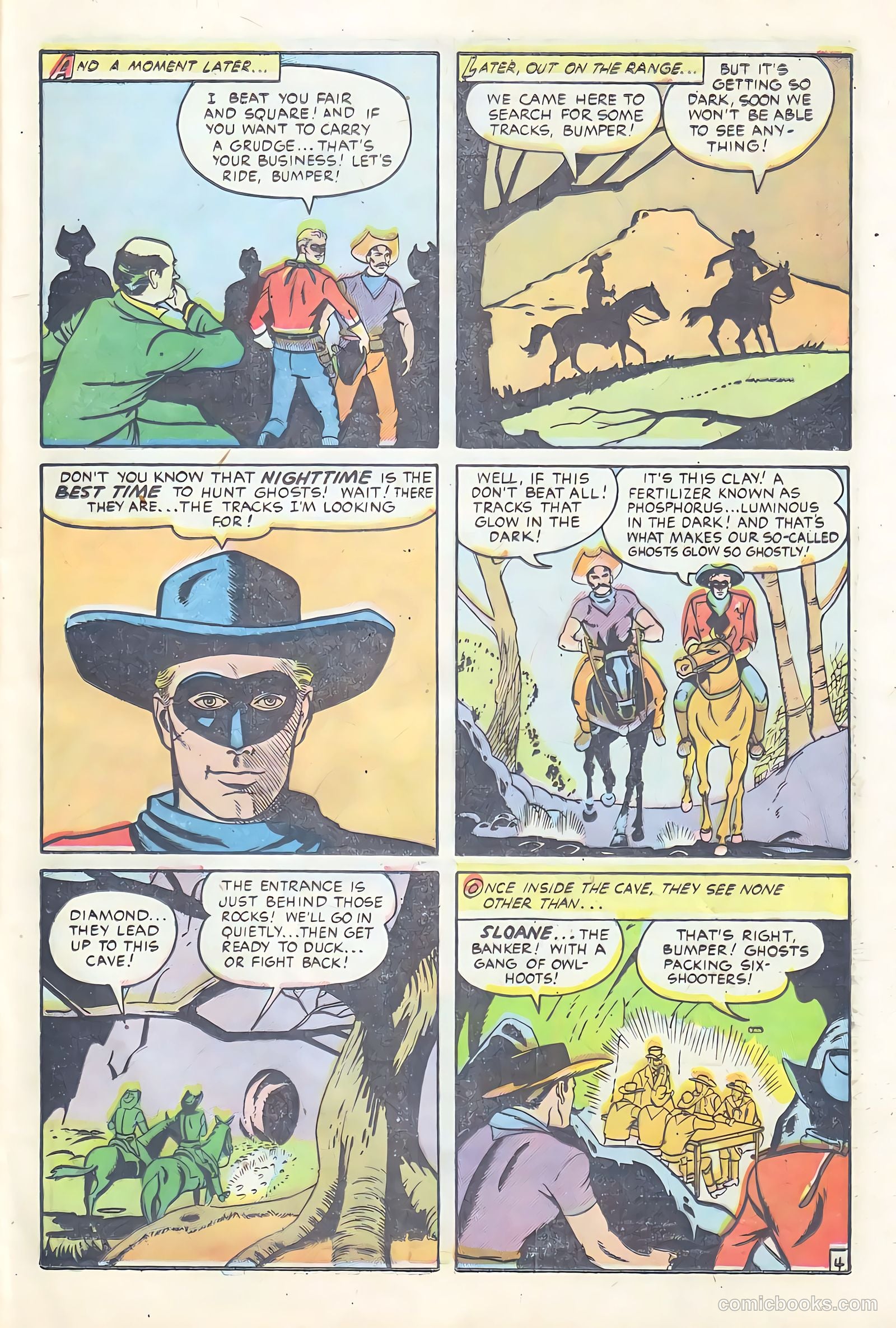 Black Diamond Western #59 (1955) — page 23 of 36