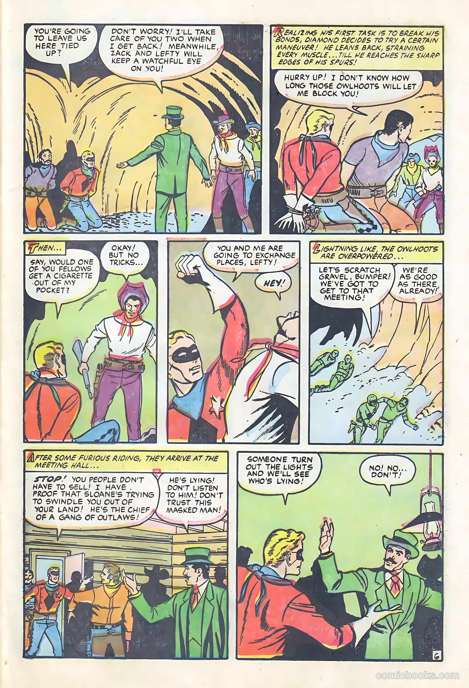 Black Diamond Western #59 (1955) — page 25 of 36