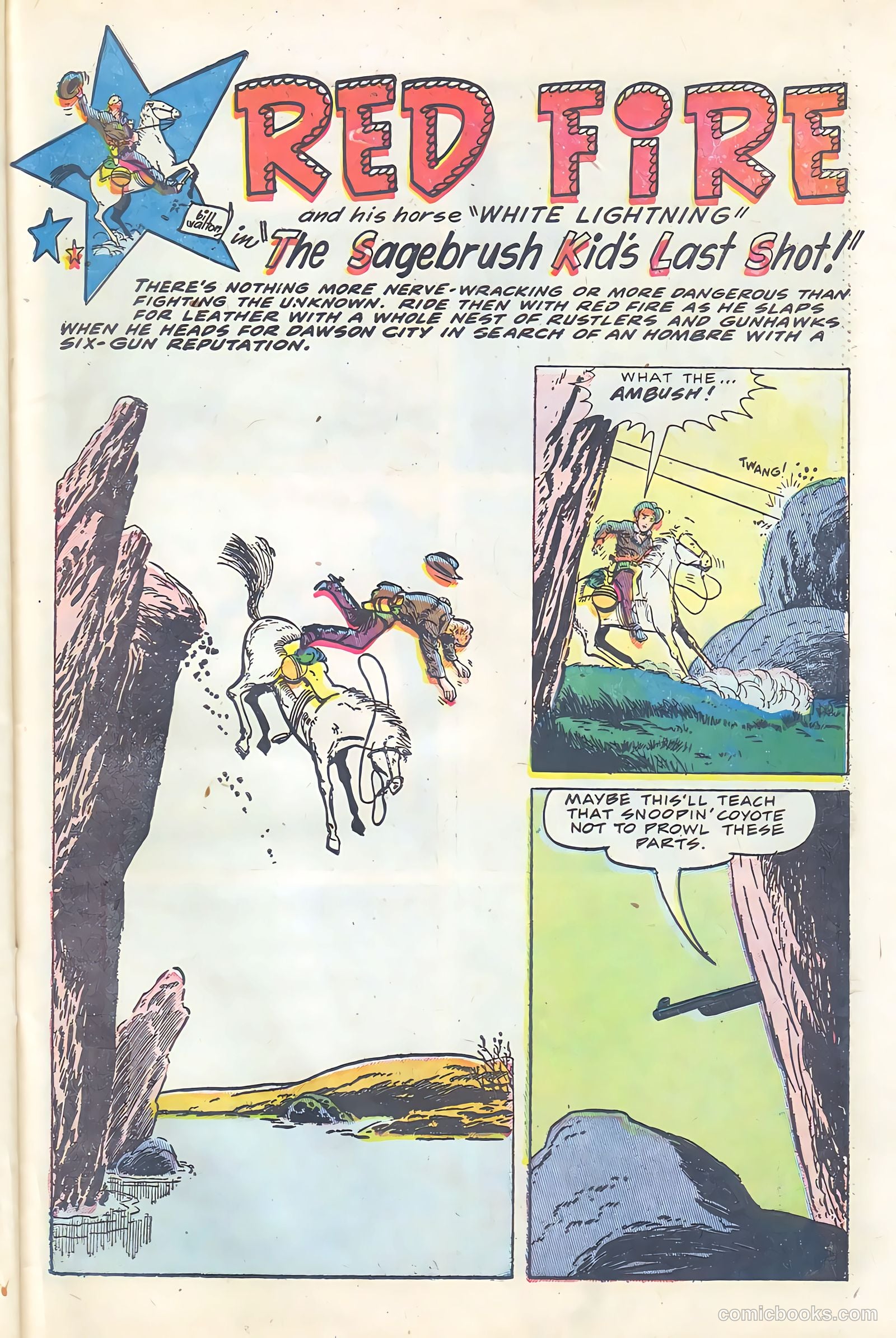 Black Diamond Western #59 (1955) — page 27 of 36