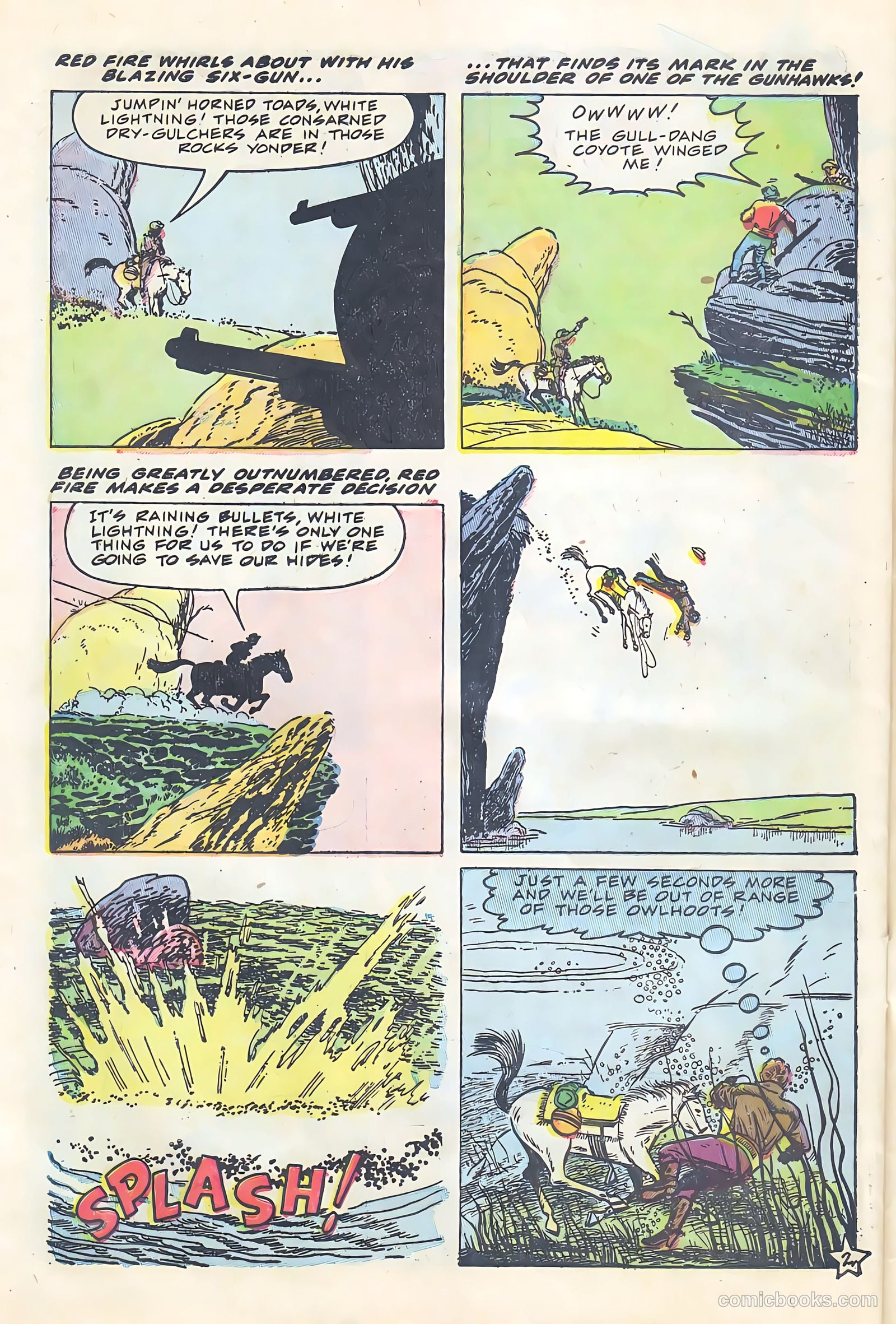 Black Diamond Western #59 (1955) — page 28 of 36