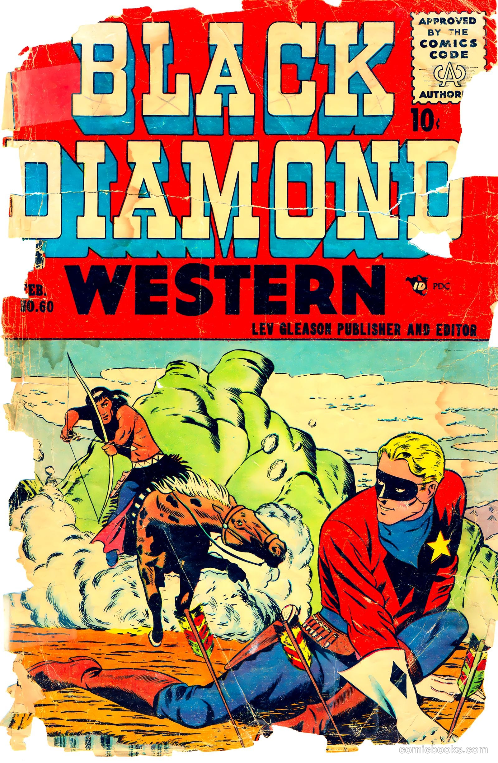 Black Diamond Western #60 (1956) — page 2 of 37