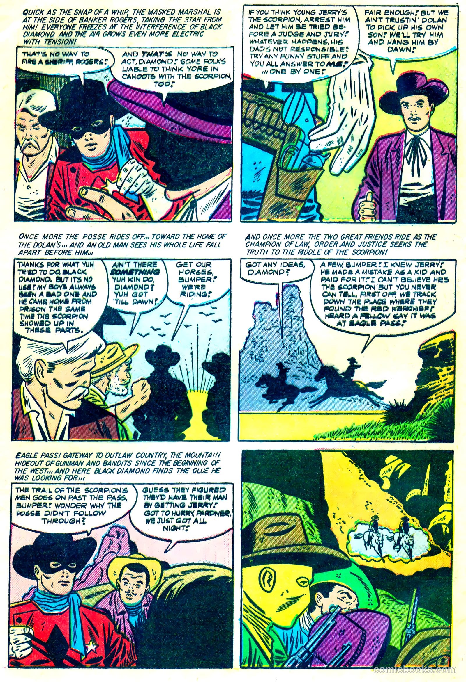 Black Diamond Western #60 (1956) — page 6 of 37