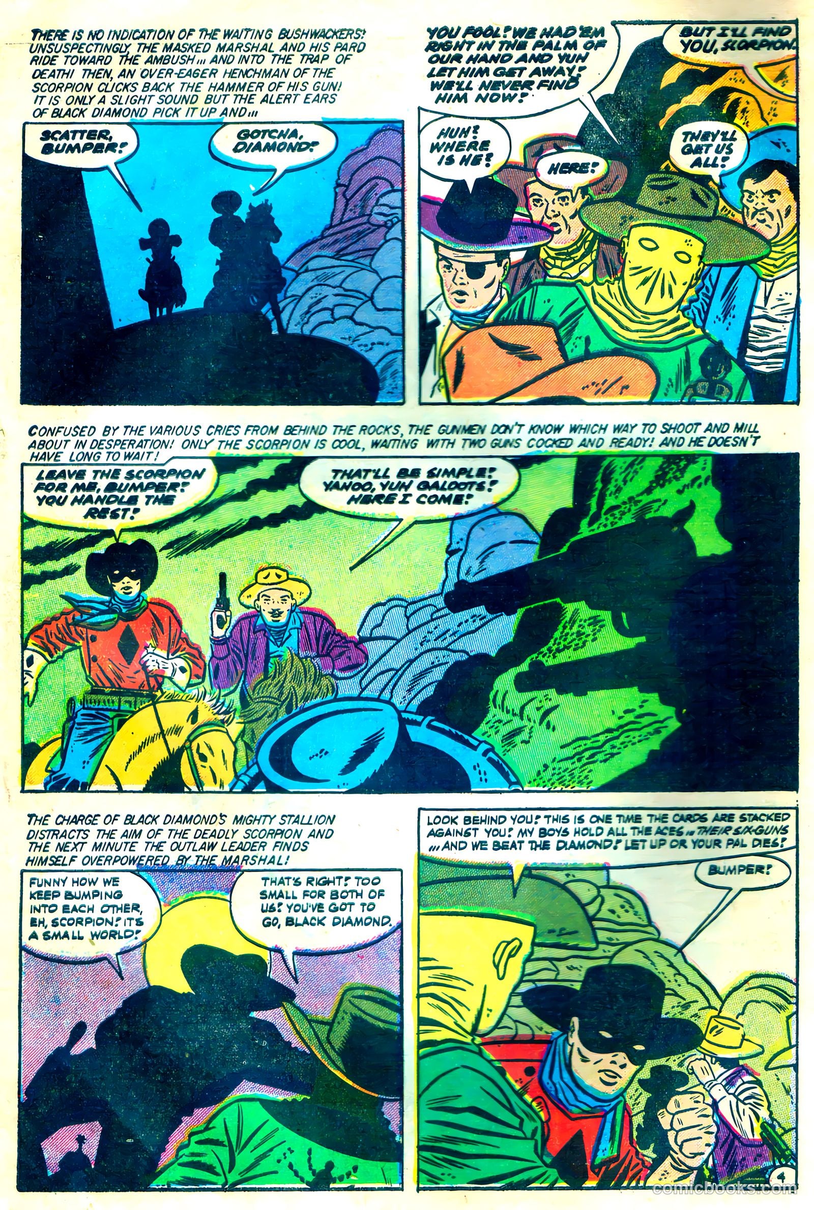 Black Diamond Western #60 (1956) — page 7 of 37
