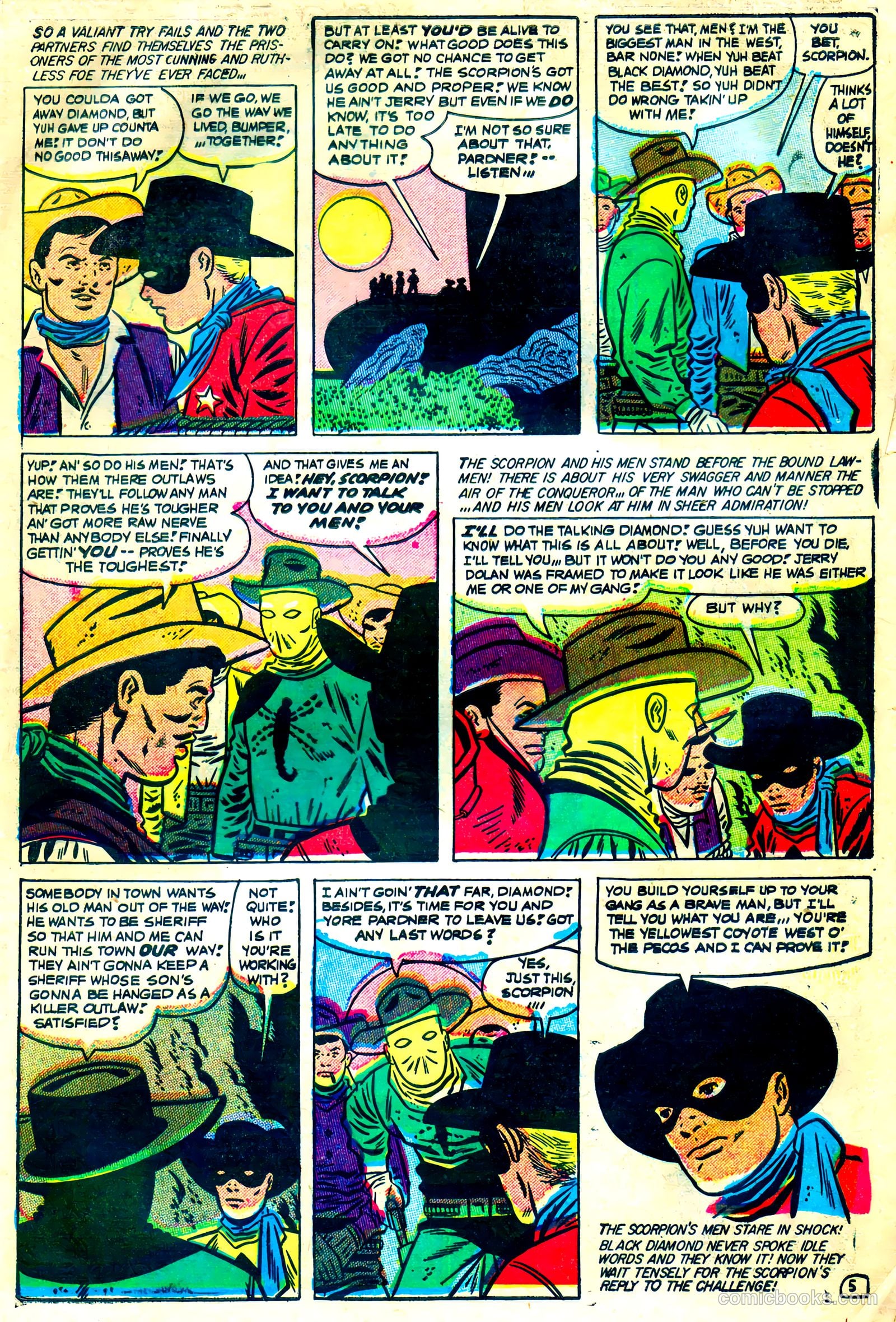 Black Diamond Western #60 (1956) — page 8 of 37