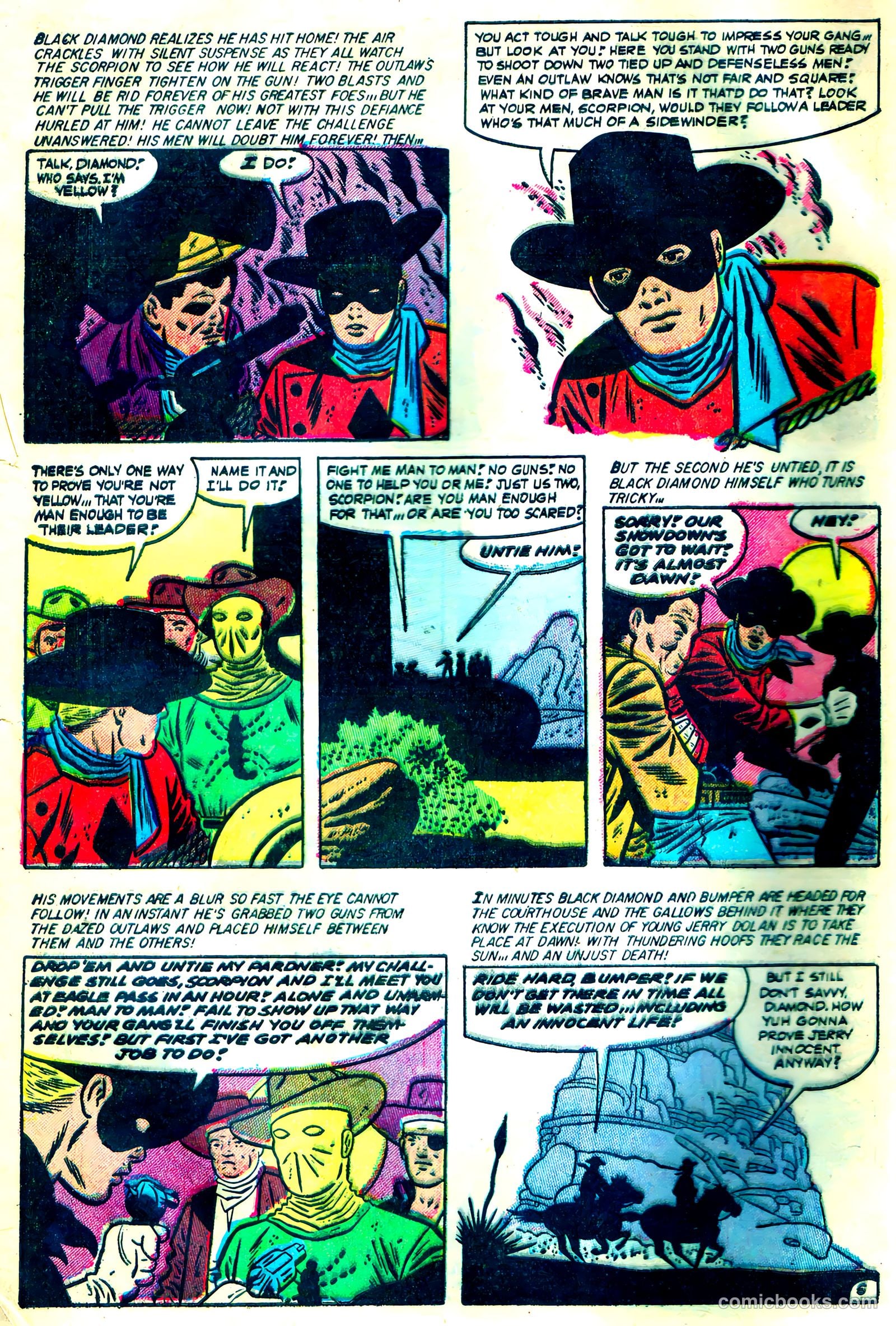 Black Diamond Western #60 (1956) — page 9 of 37