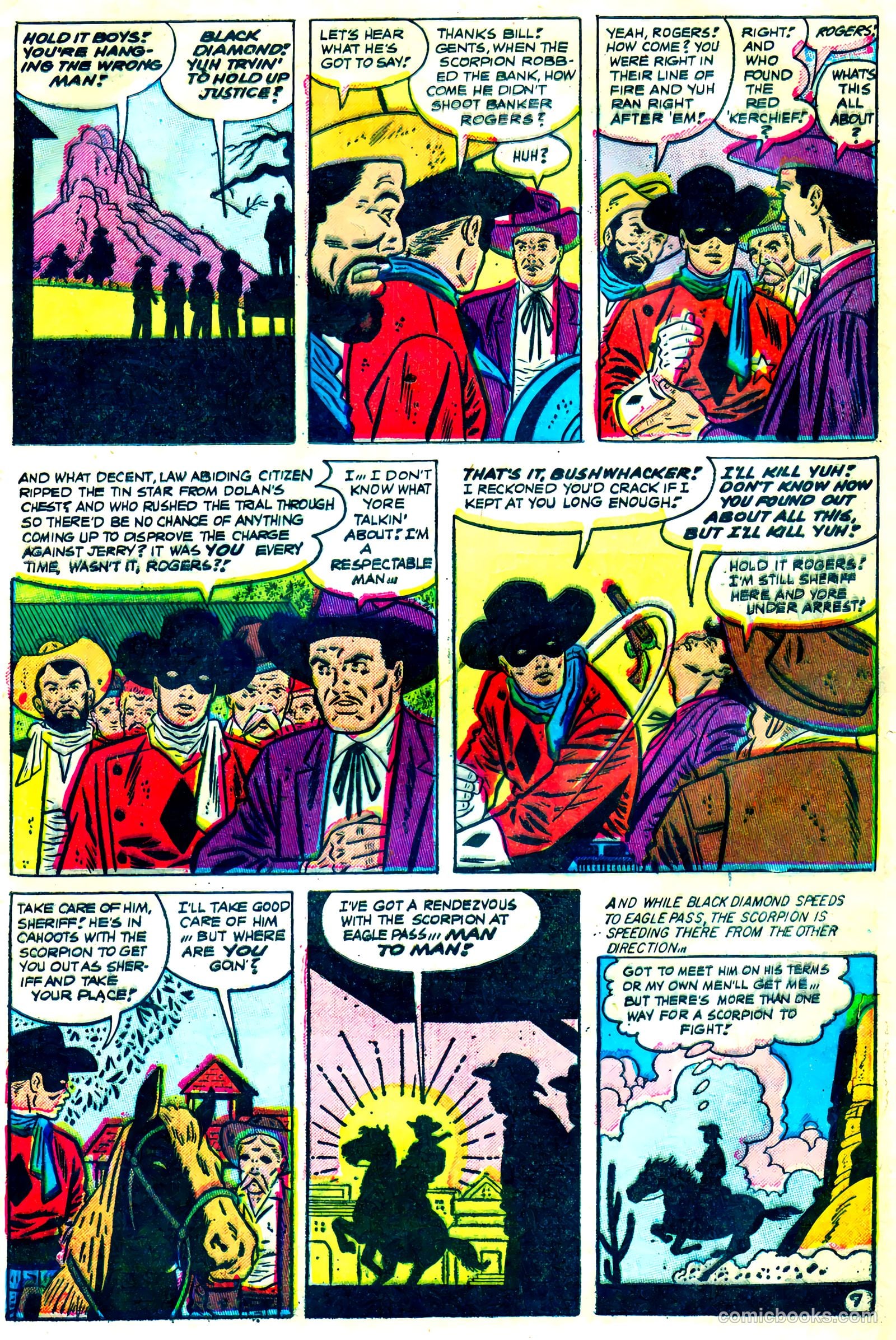 Black Diamond Western #60 (1956) — page 10 of 37