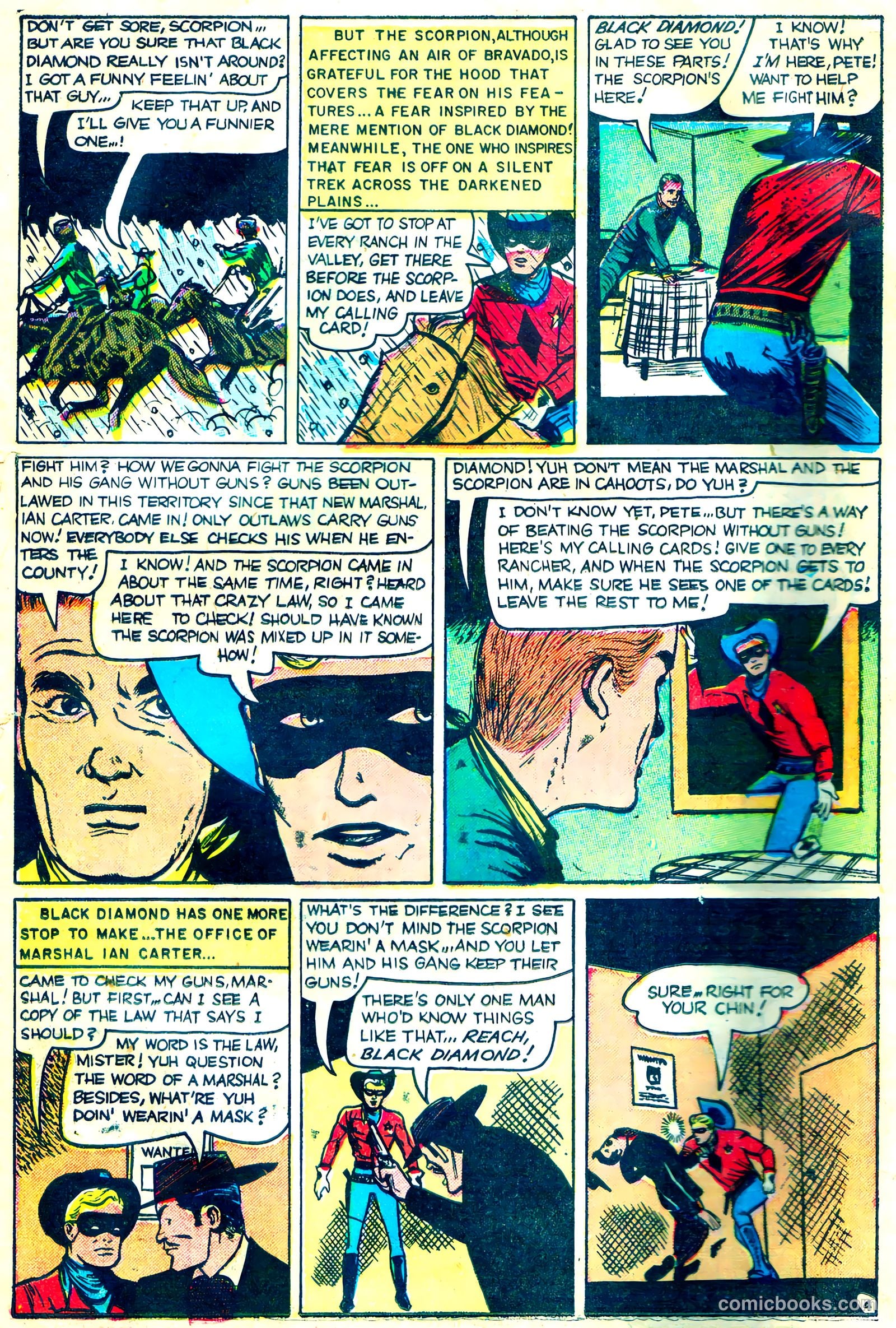 Black Diamond Western #60 (1956) — page 15 of 37