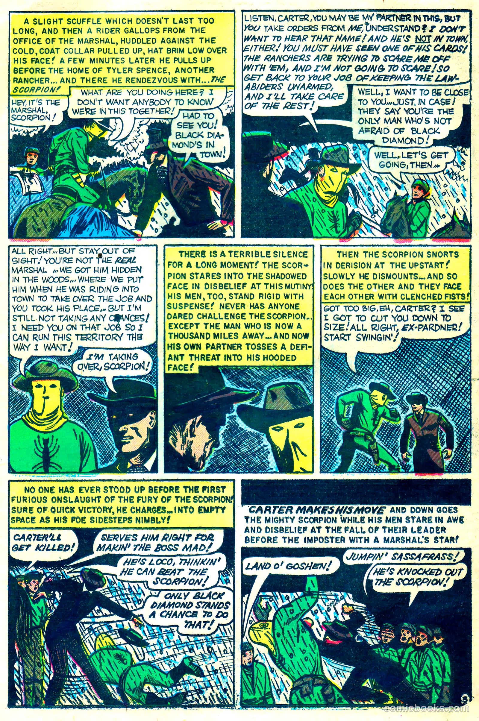 Black Diamond Western #60 (1956) — page 16 of 37