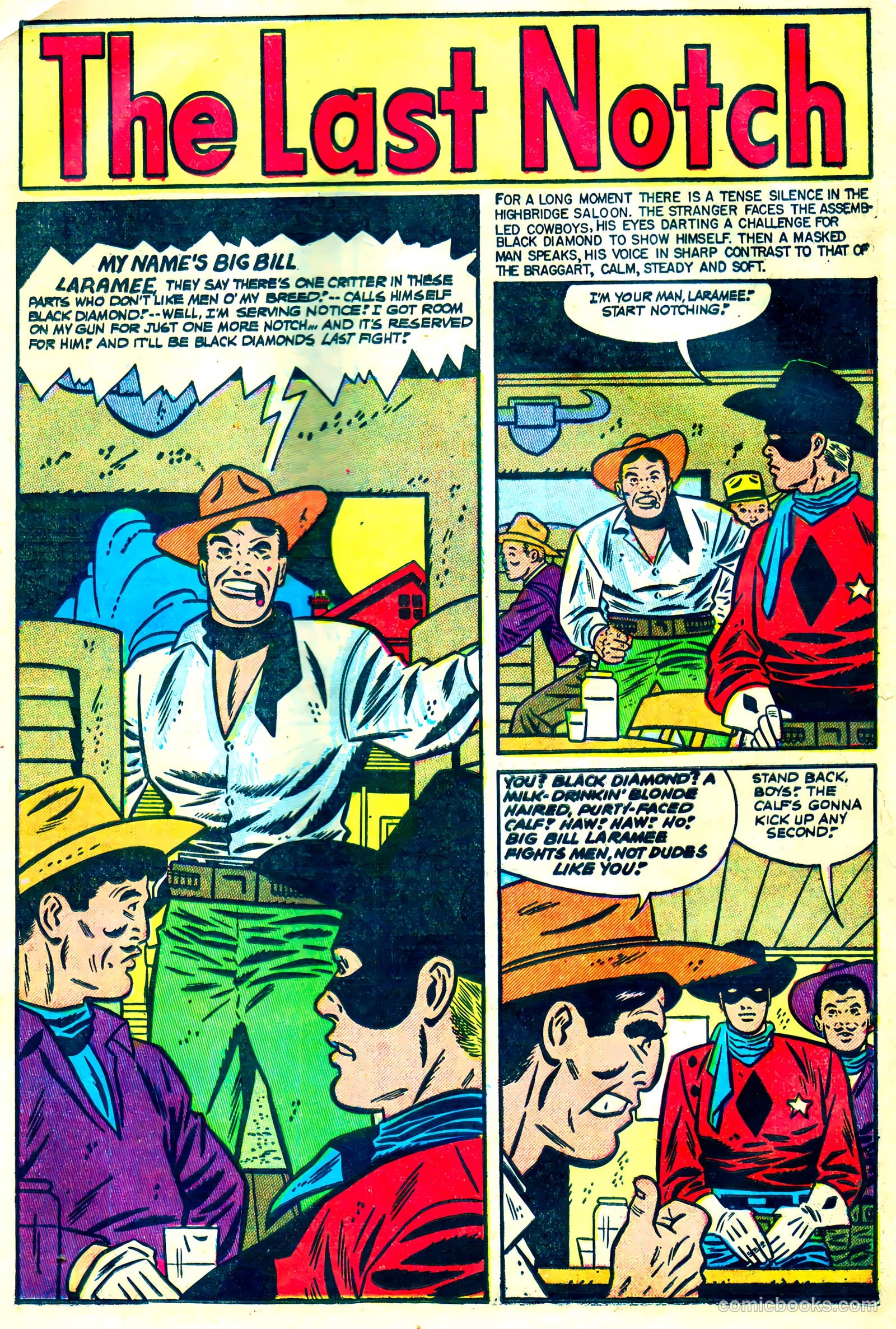 Black Diamond Western #60 (1956) — page 20 of 37