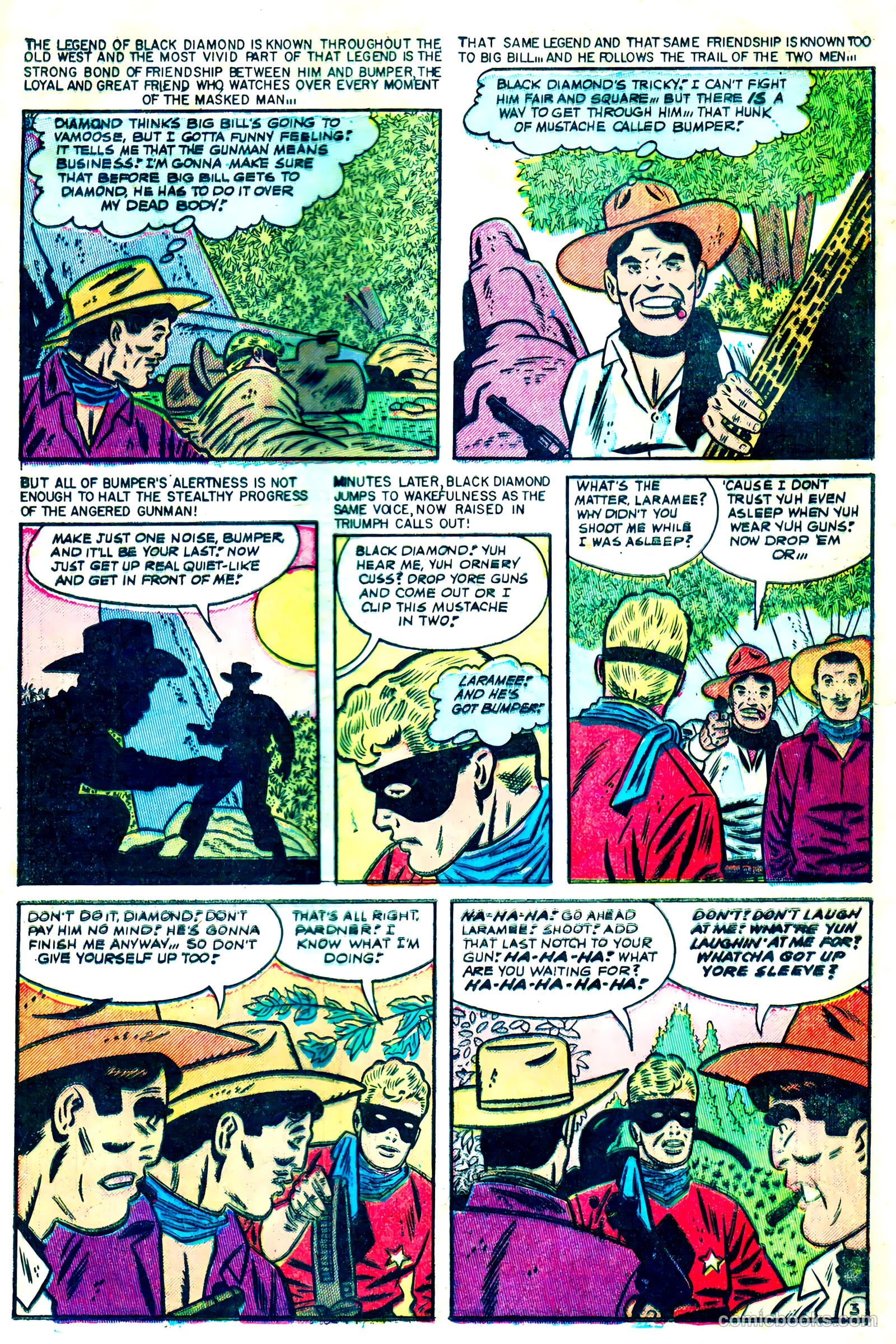 Black Diamond Western #60 (1956) — page 22 of 37