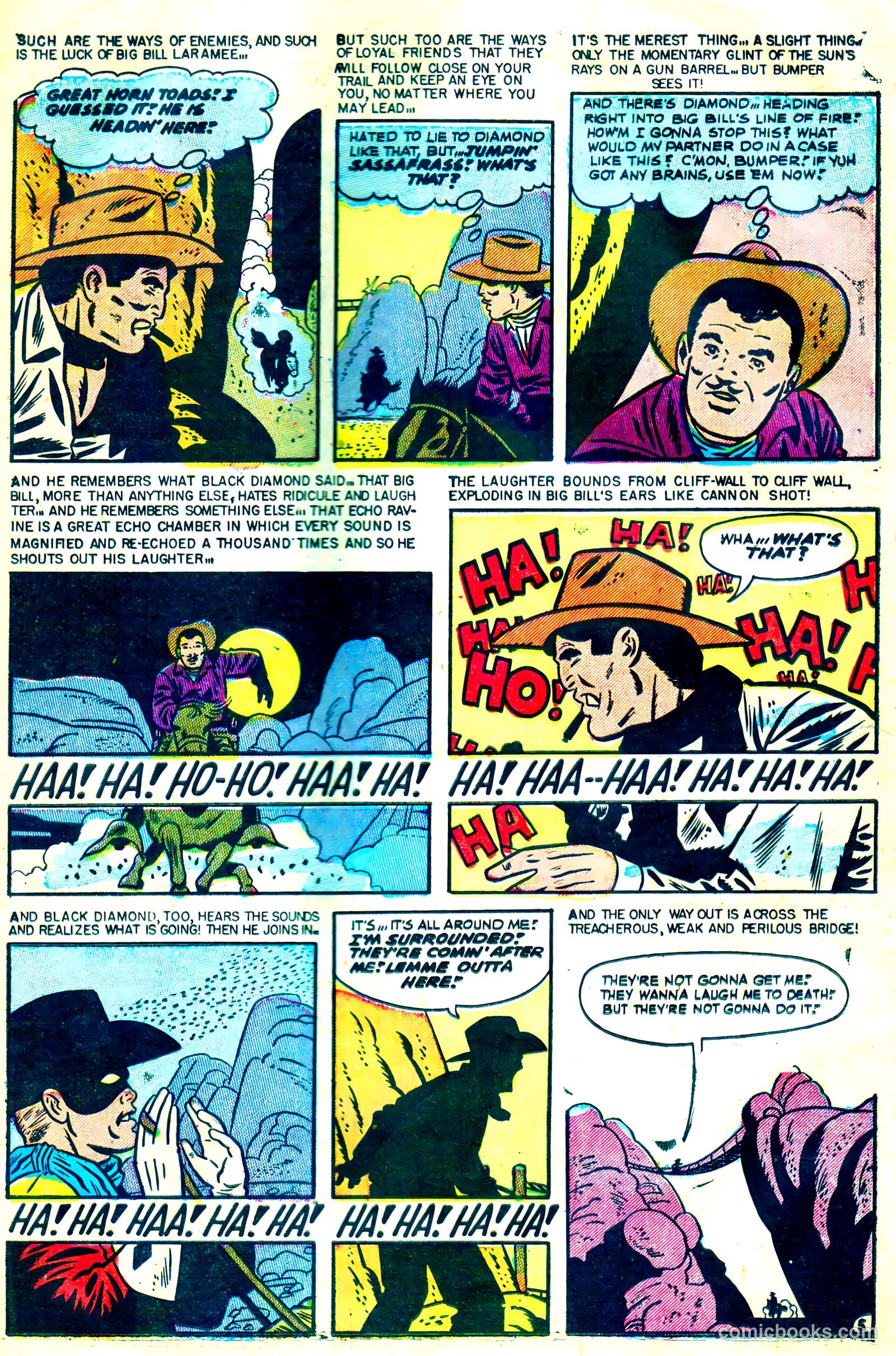 Black Diamond Western #60 (1956) — page 24 of 37