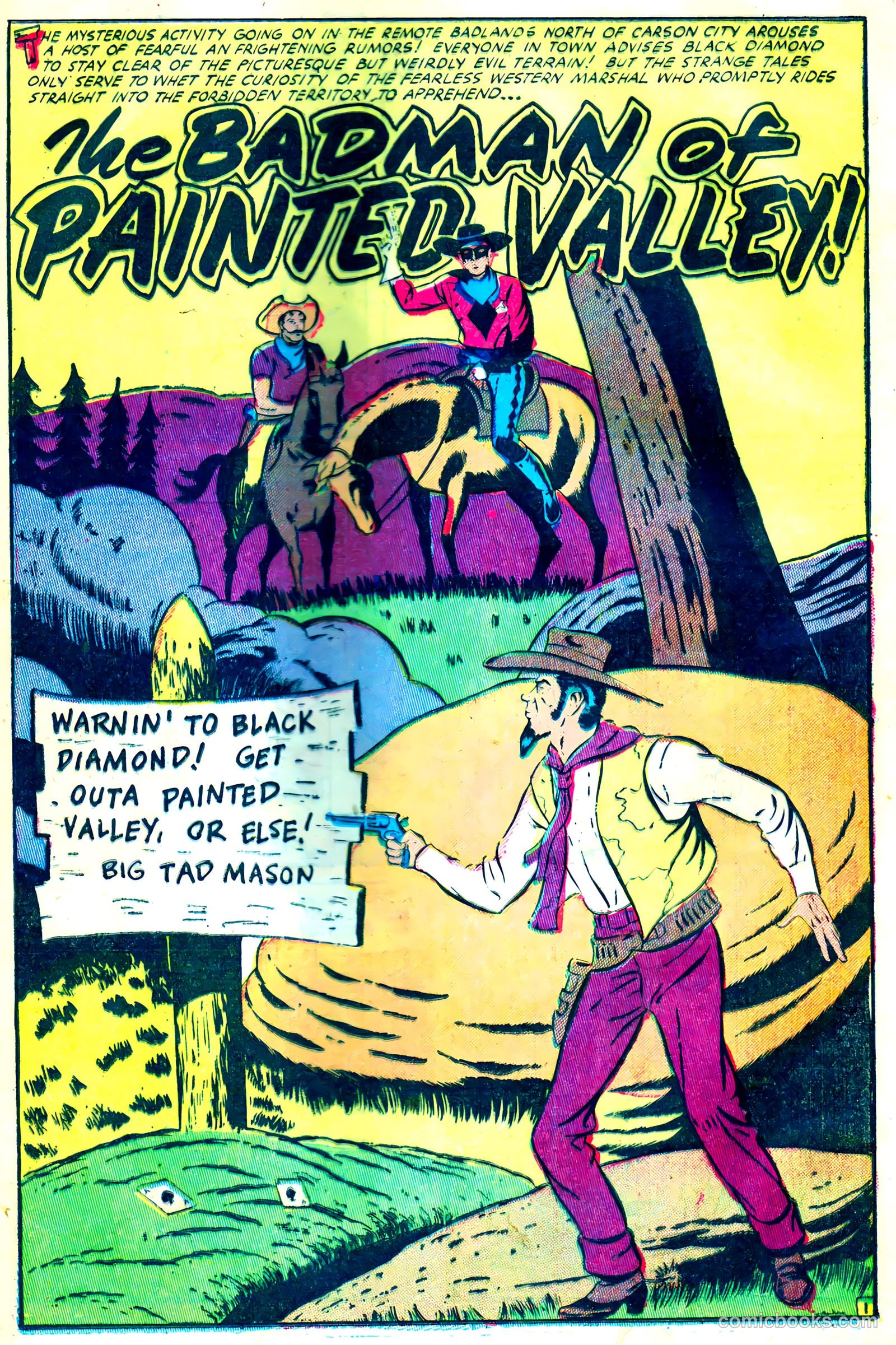 Black Diamond Western #60 (1956) — page 26 of 37