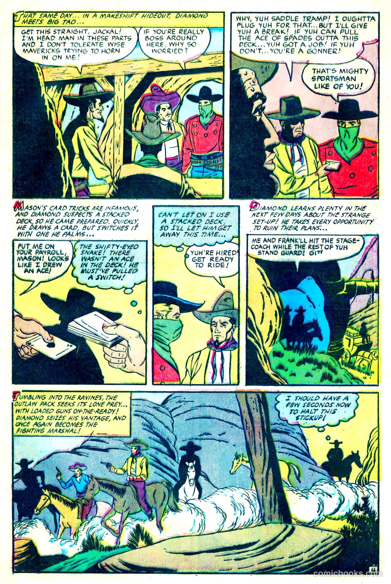 Black Diamond Western #60 (1956) — page 29 of 37