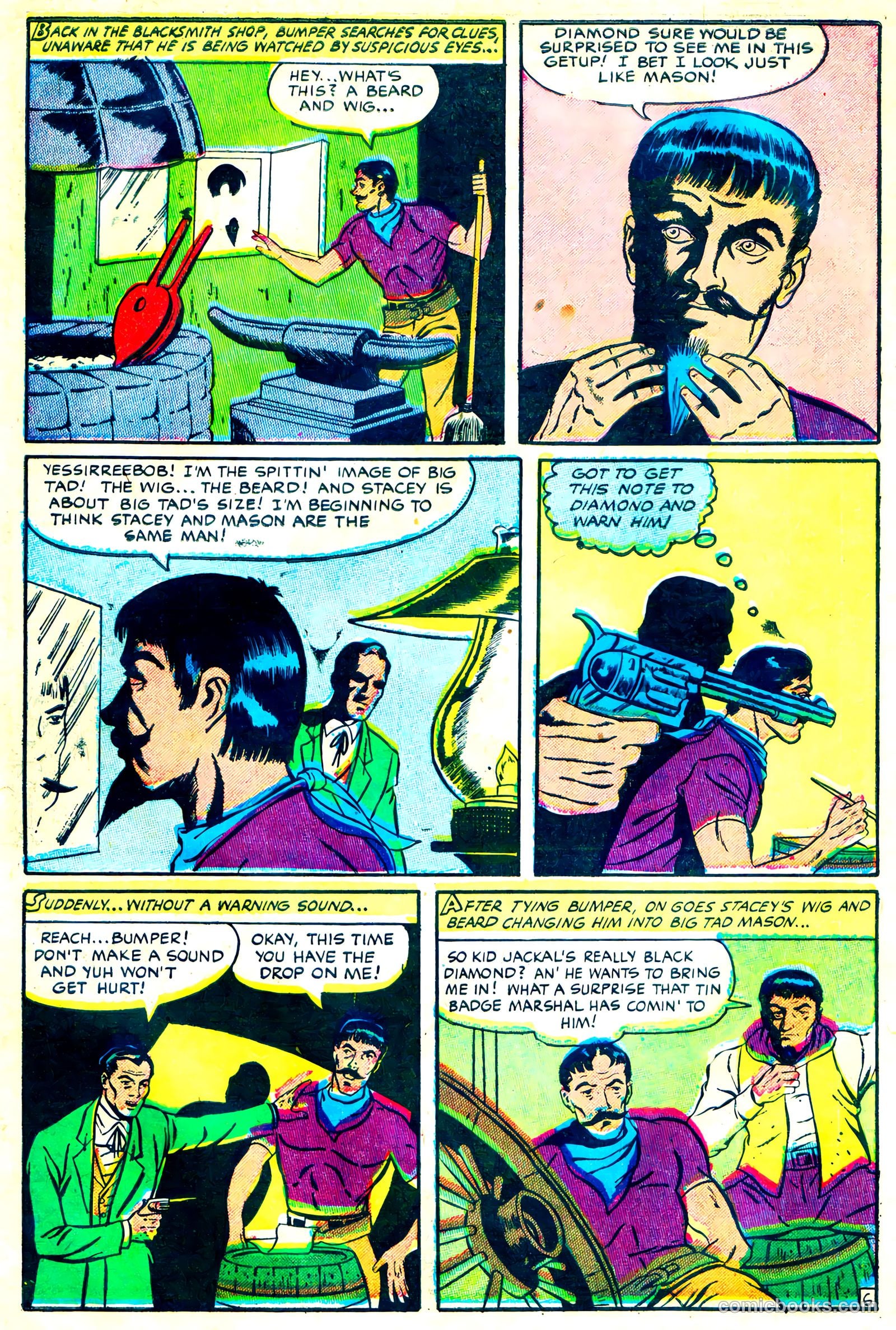 Black Diamond Western #60 (1956) — page 31 of 37