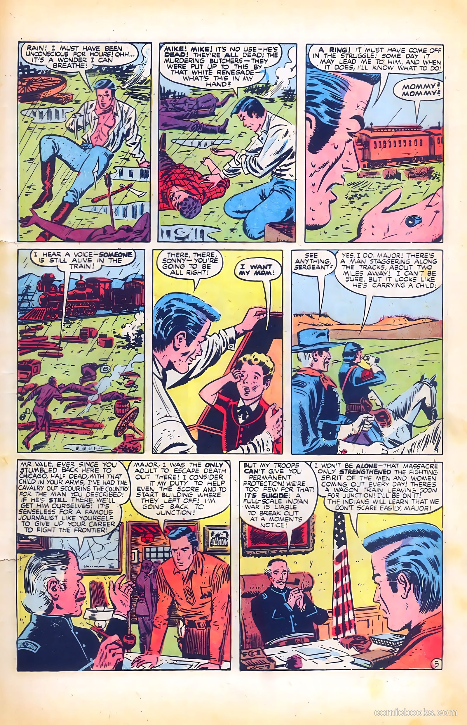 Black Diamond Western #9 (1949) — page 7 of 51