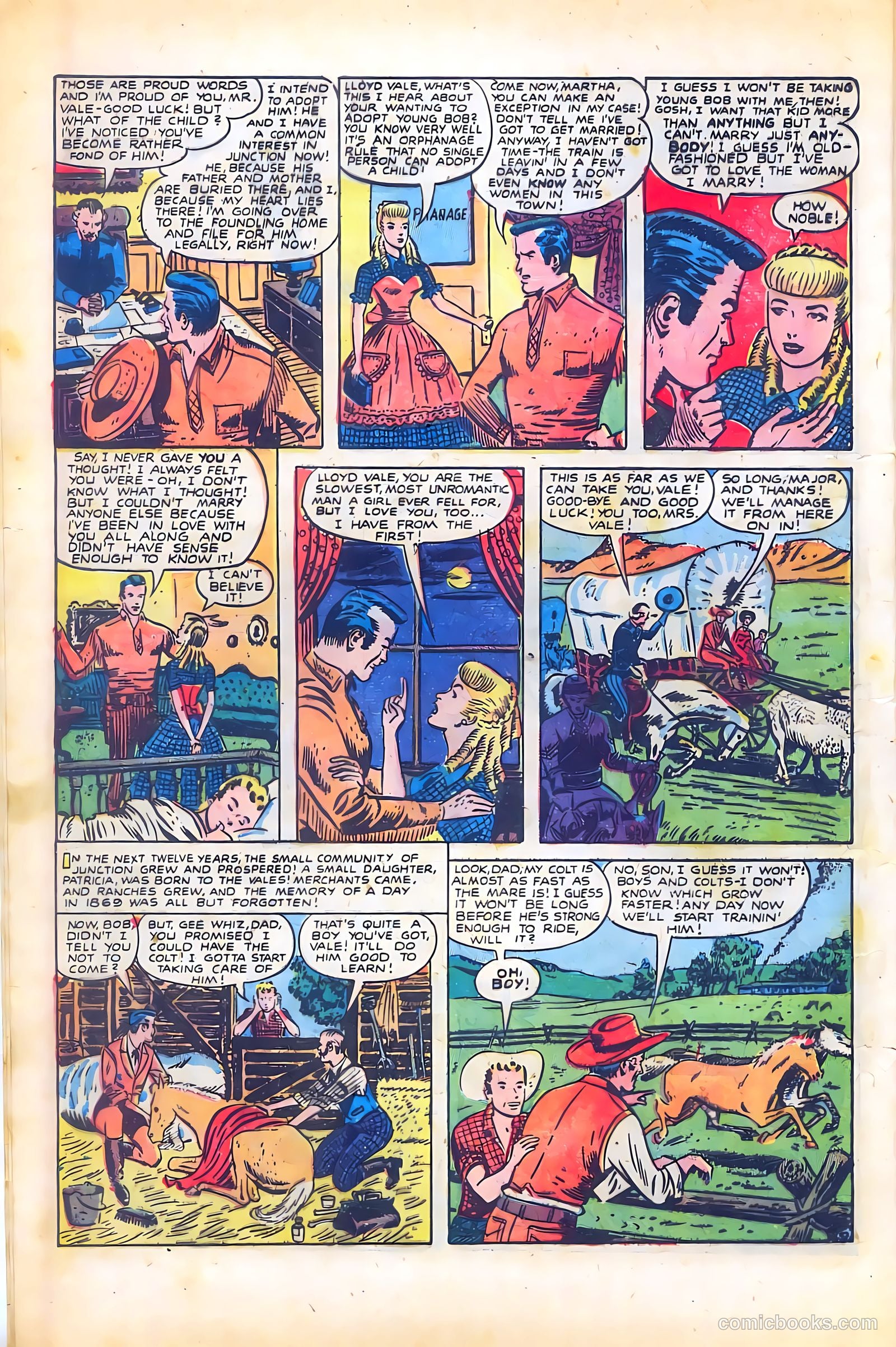 Black Diamond Western #9 (1949) — page 8 of 51