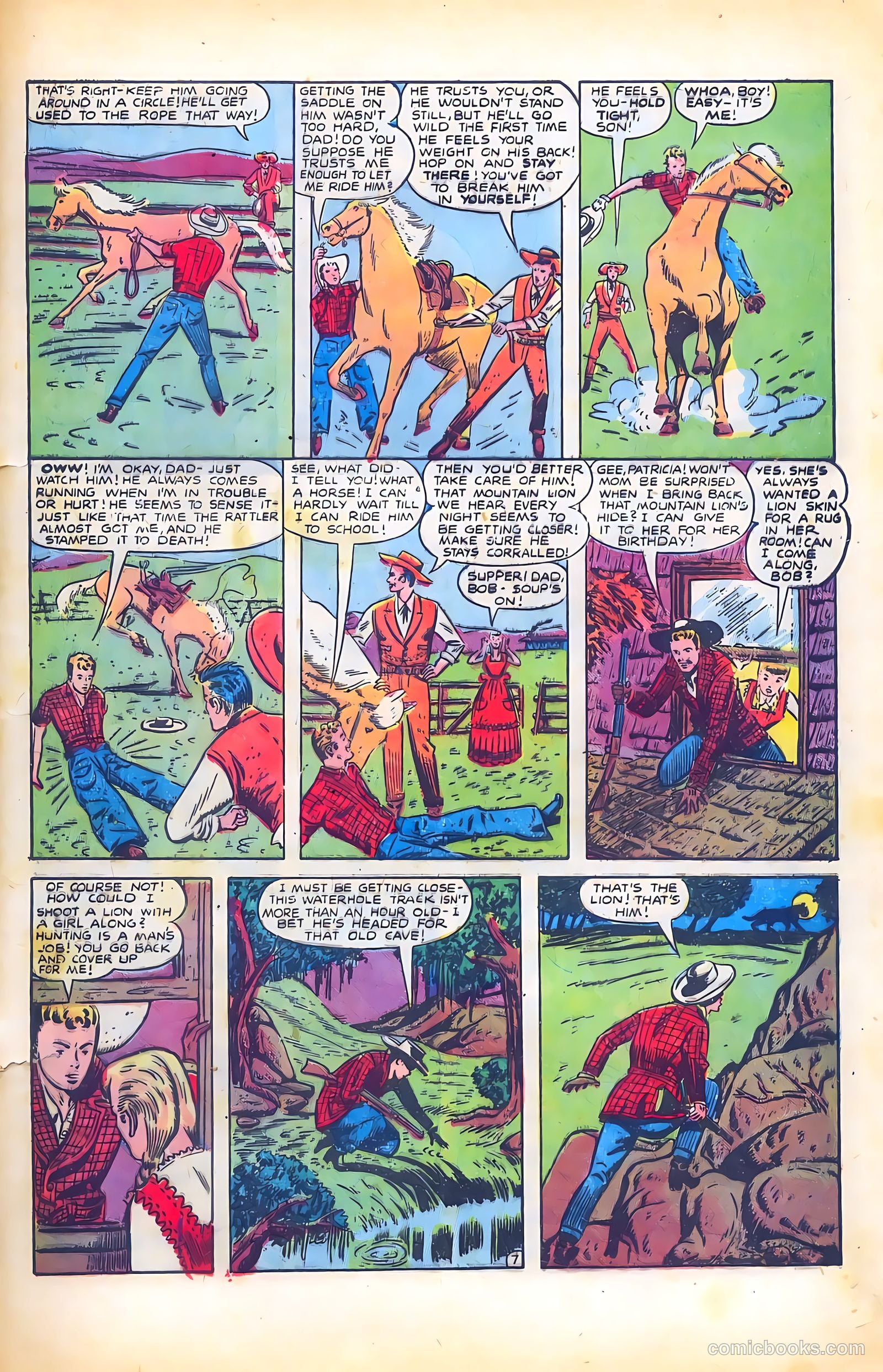 Black Diamond Western #9 (1949) — page 9 of 51