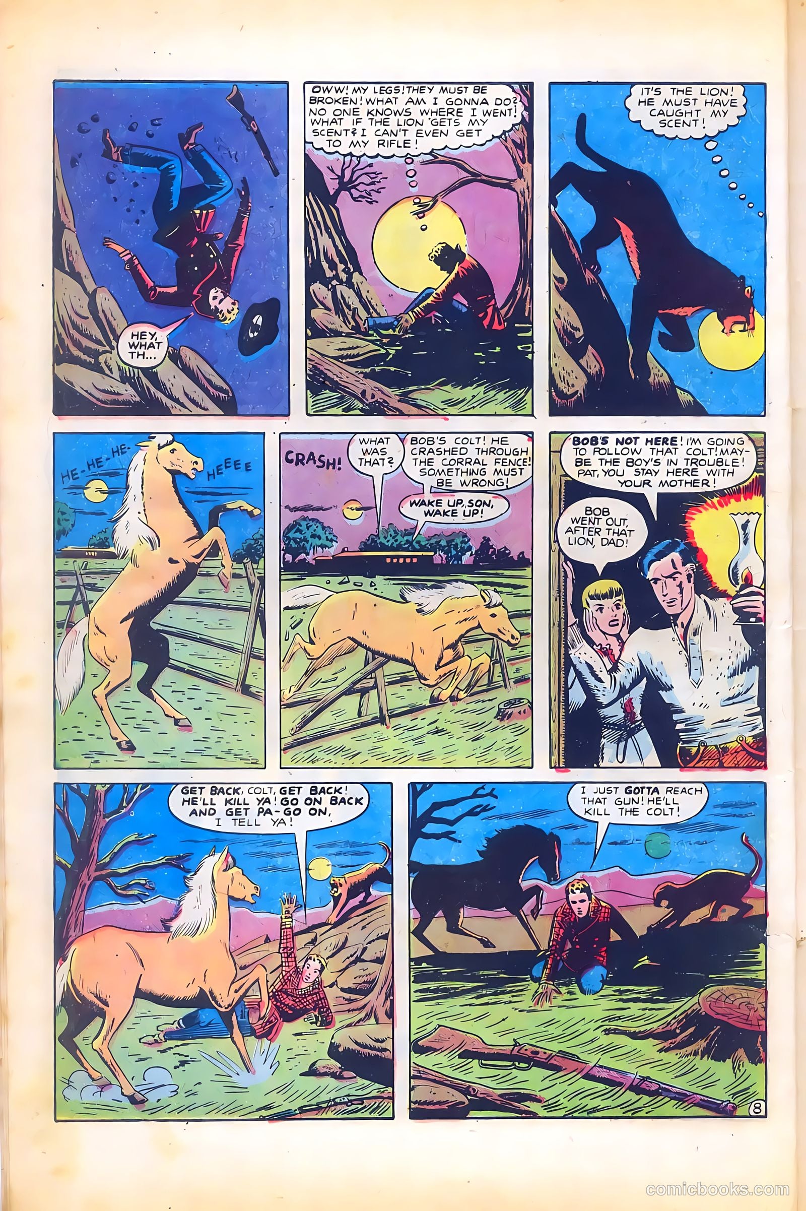 Black Diamond Western #9 (1949) — page 10 of 51