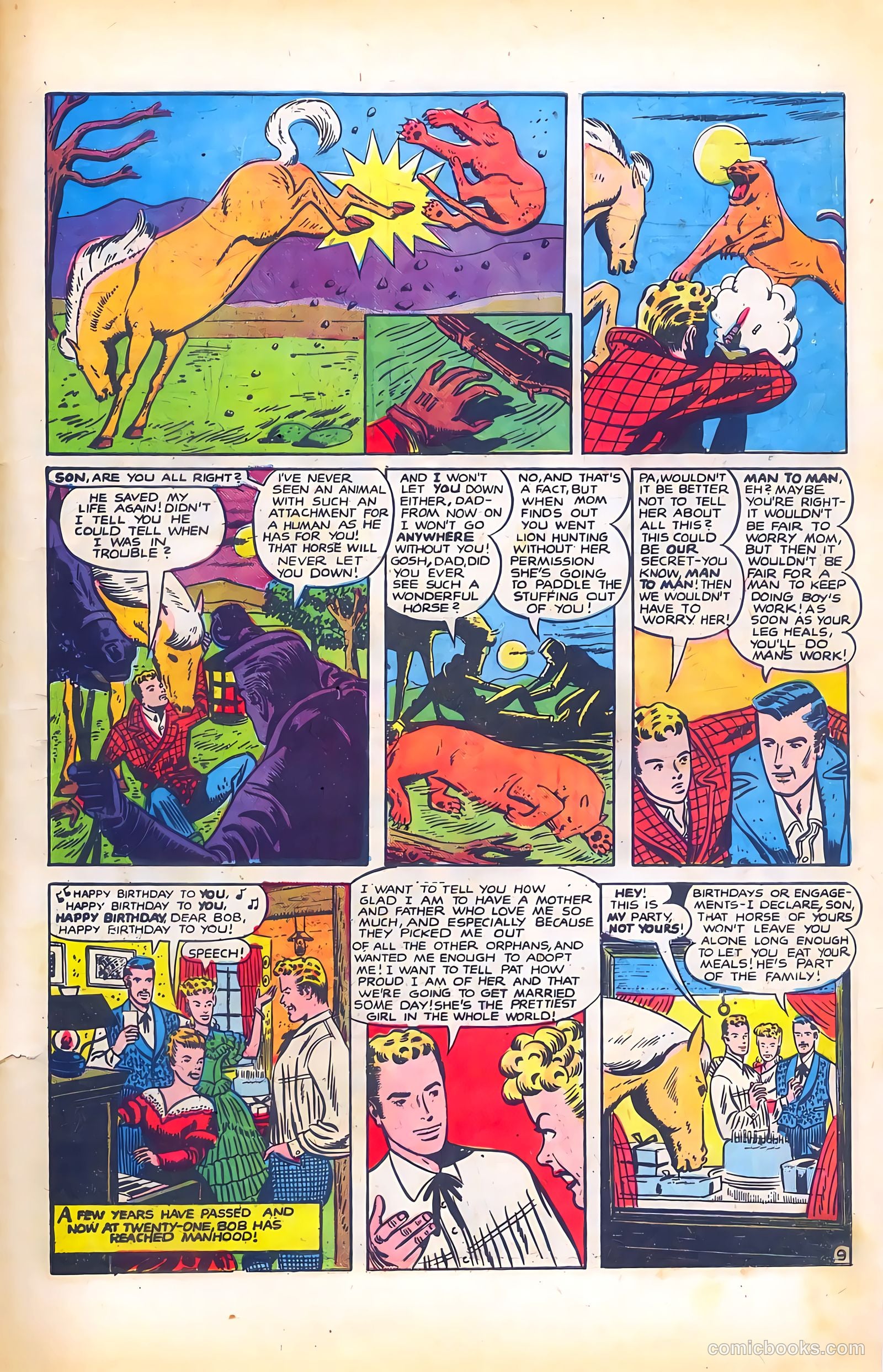 Black Diamond Western #9 (1949) — page 11 of 51