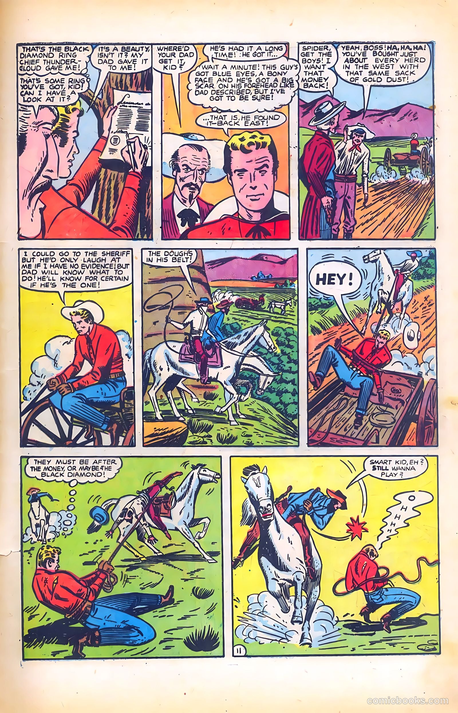 Black Diamond Western #9 (1949) — page 13 of 51