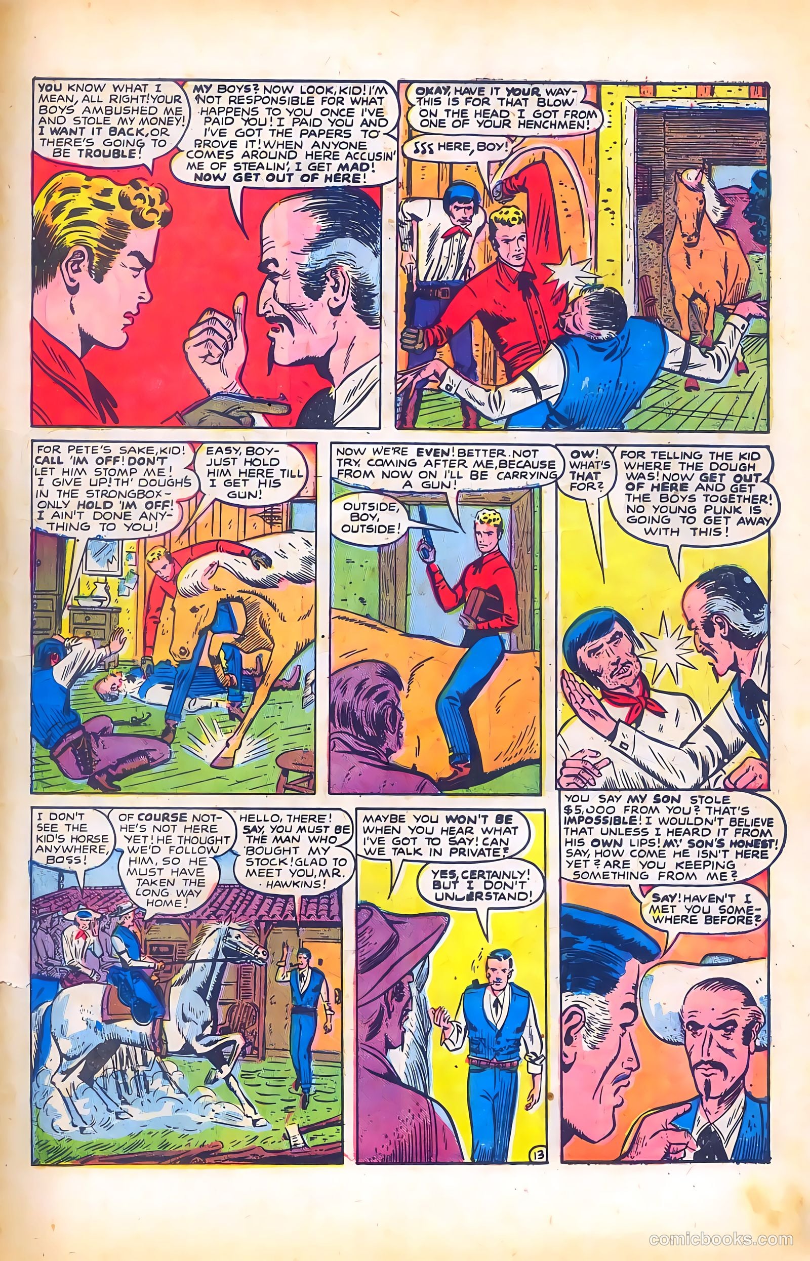 Black Diamond Western #9 (1949) — page 15 of 51