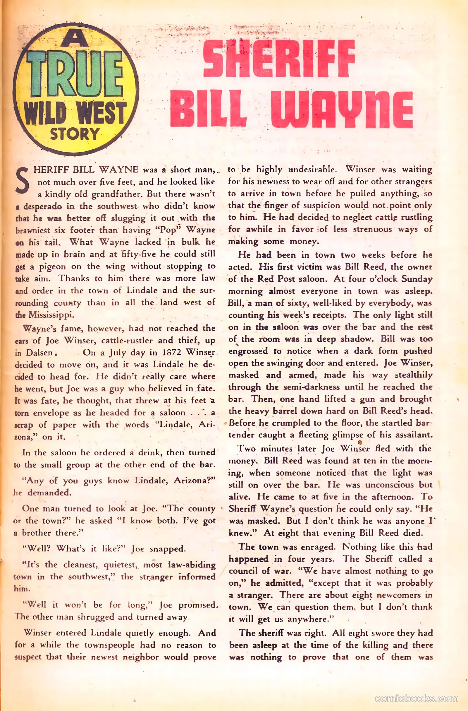 Black Diamond Western #9 (1949) — page 23 of 51