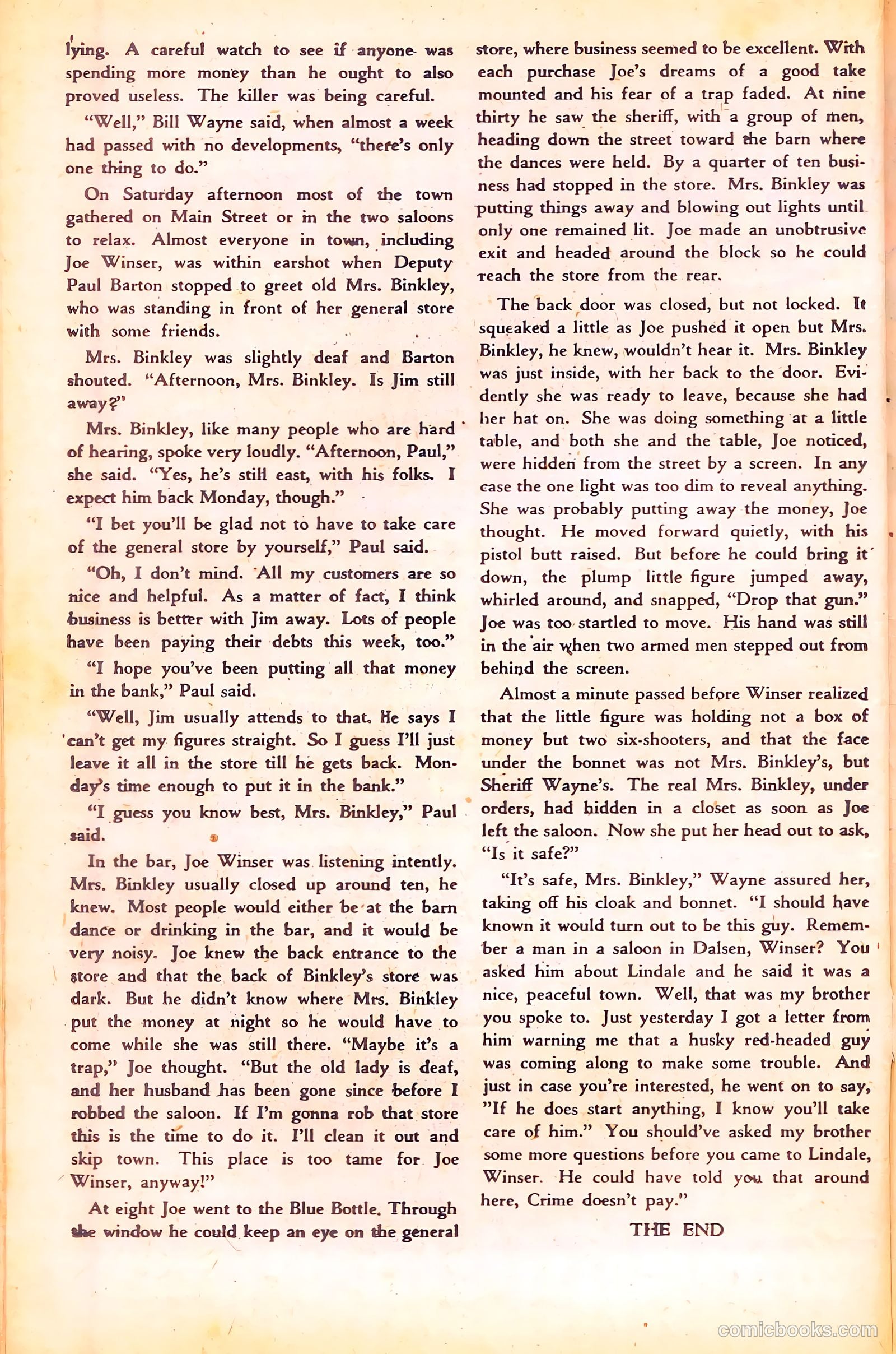 Black Diamond Western #9 (1949) — page 24 of 51