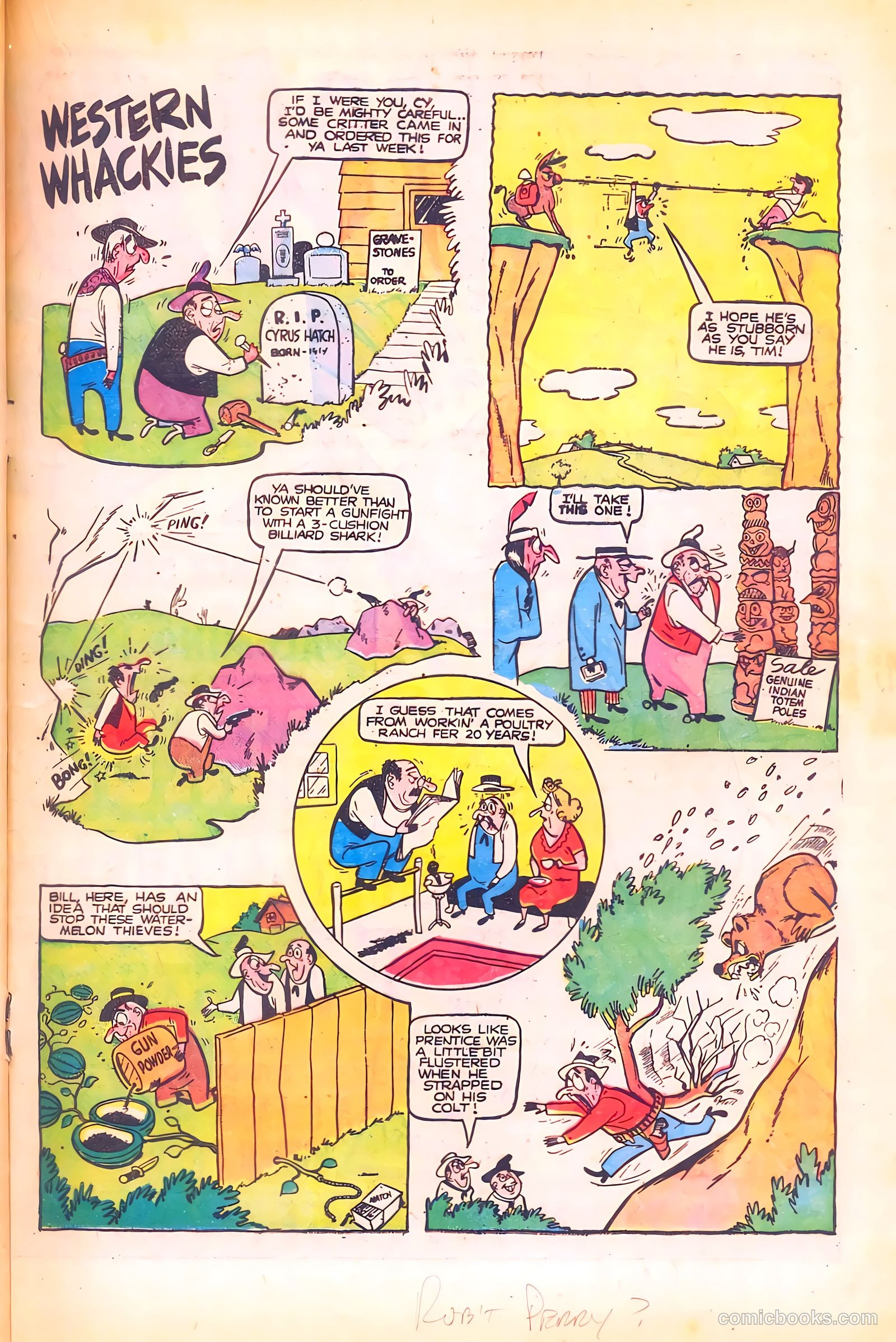 Black Diamond Western #9 (1949) — page 25 of 51