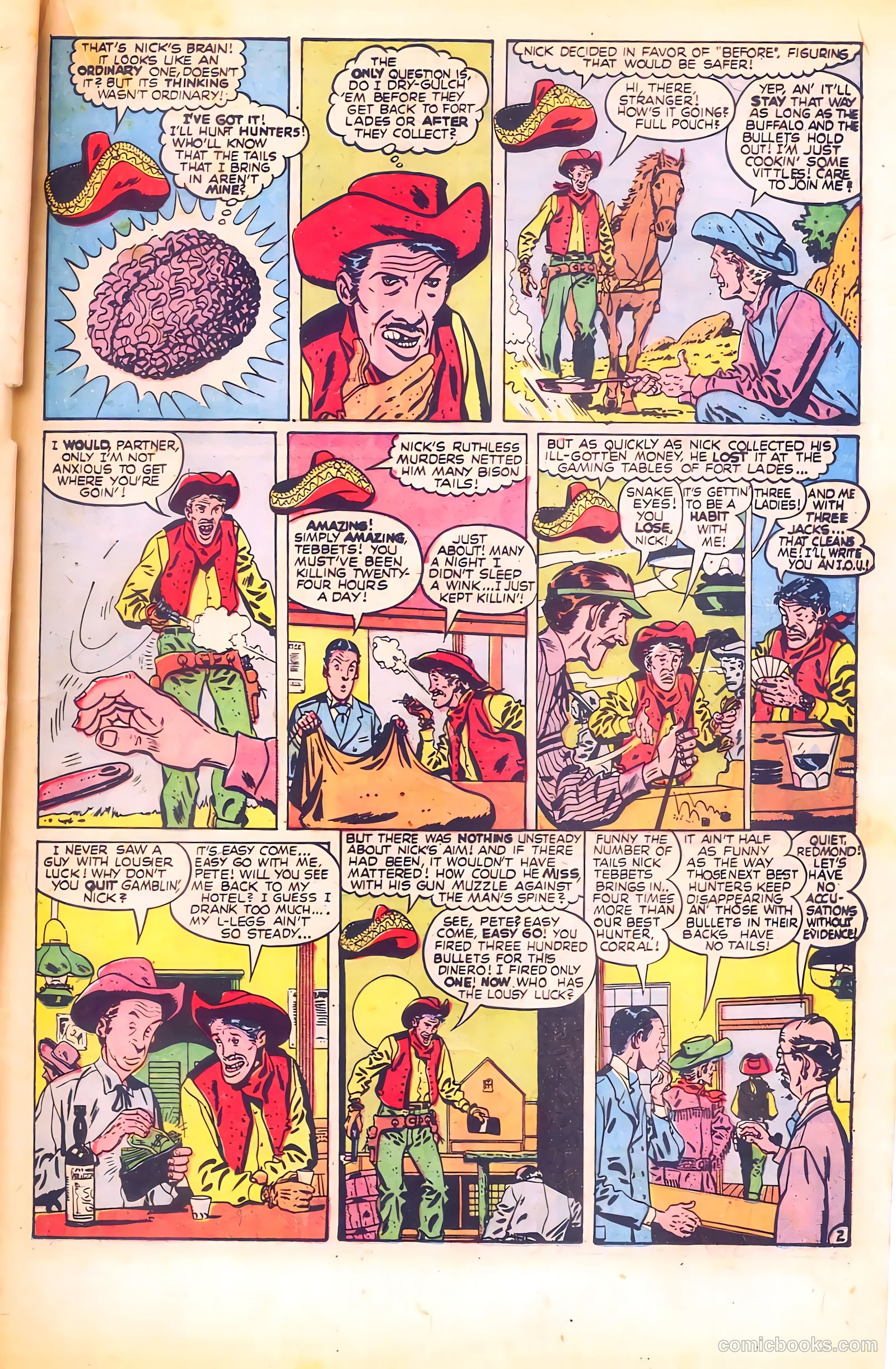 Black Diamond Western #9 (1949) — page 30 of 51