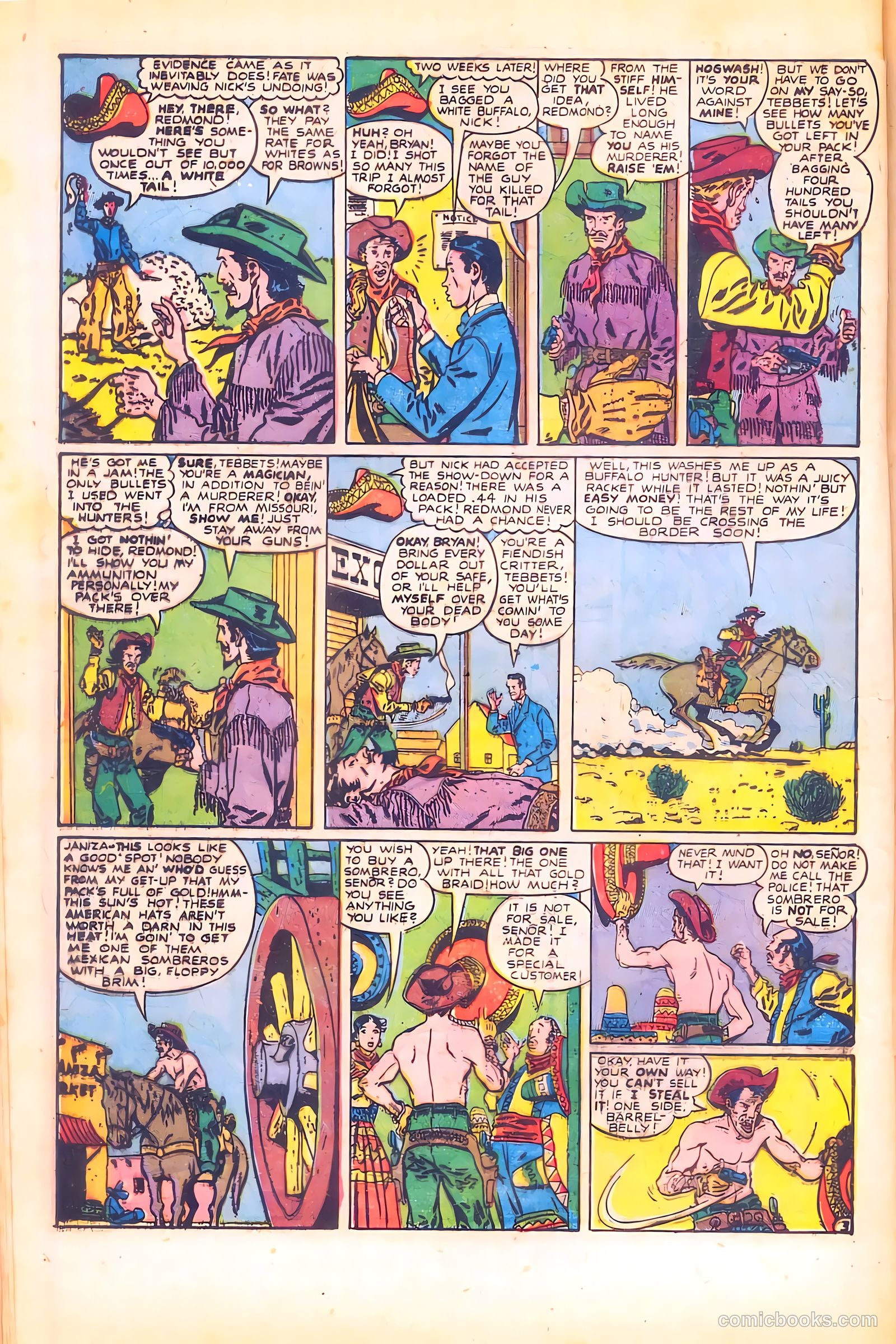 Black Diamond Western #9 (1949) — page 31 of 51