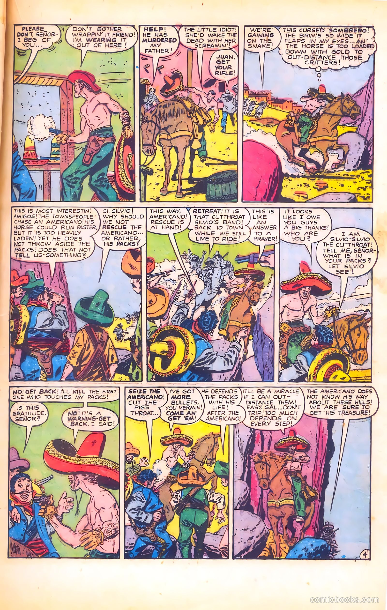 Black Diamond Western #9 (1949) — page 32 of 51