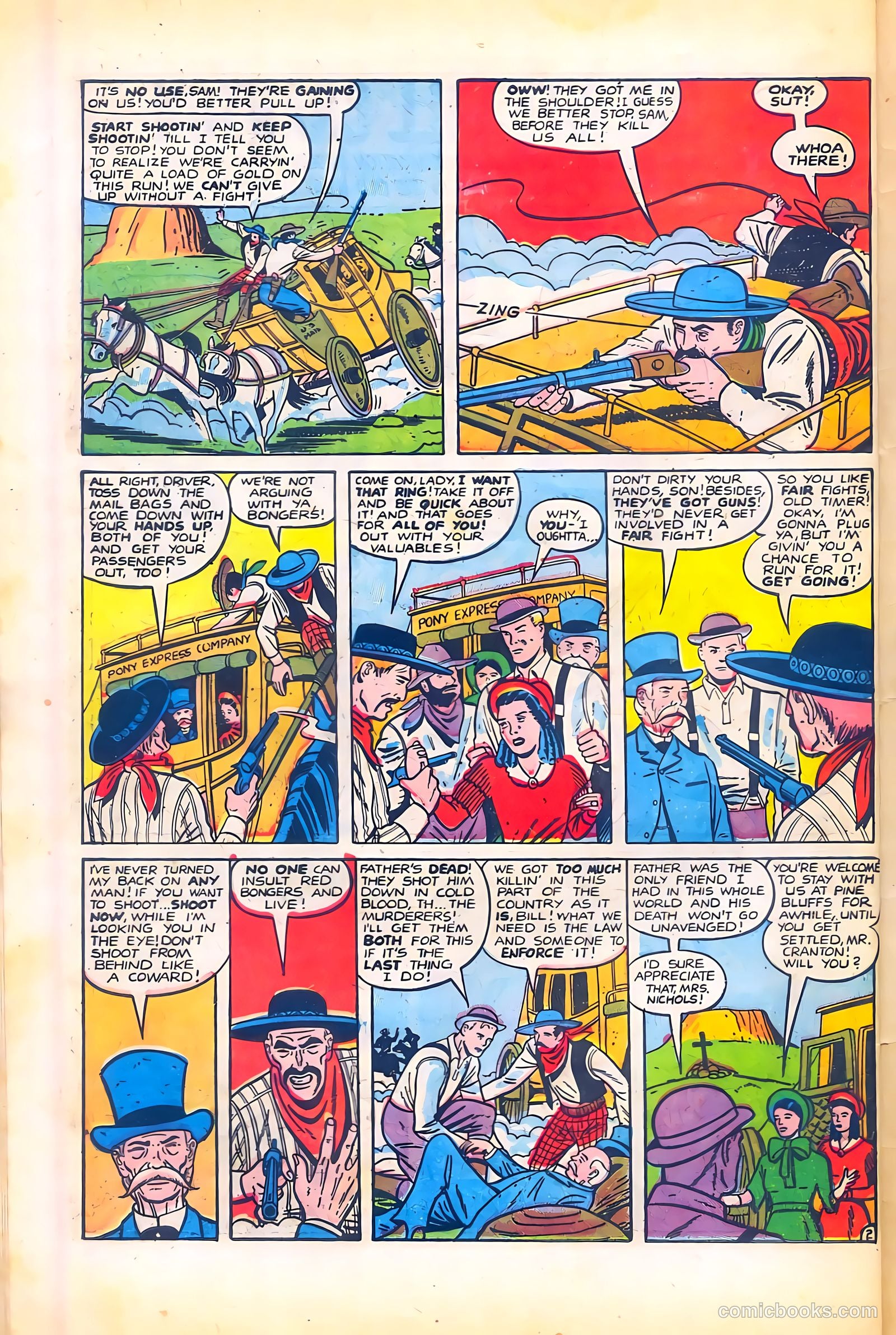 Black Diamond Western #9 (1949) — page 41 of 51