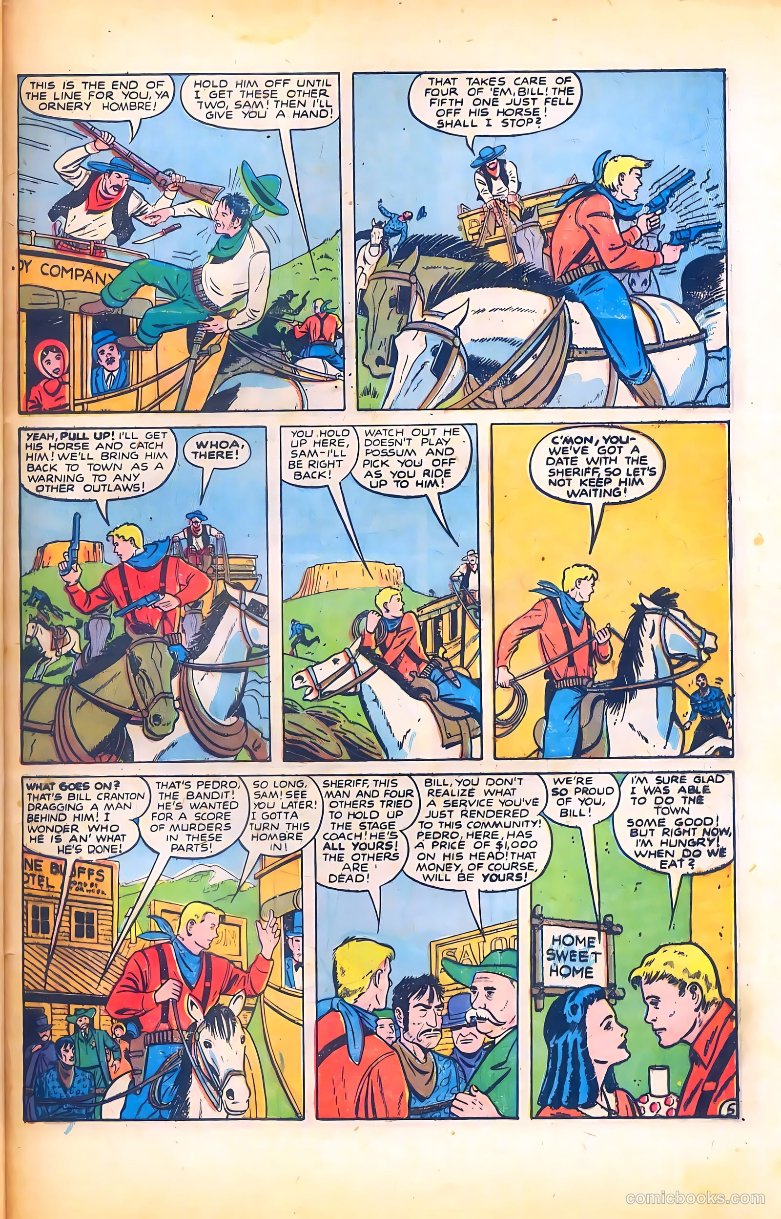 Black Diamond Western #9 (1949) — page 44 of 51