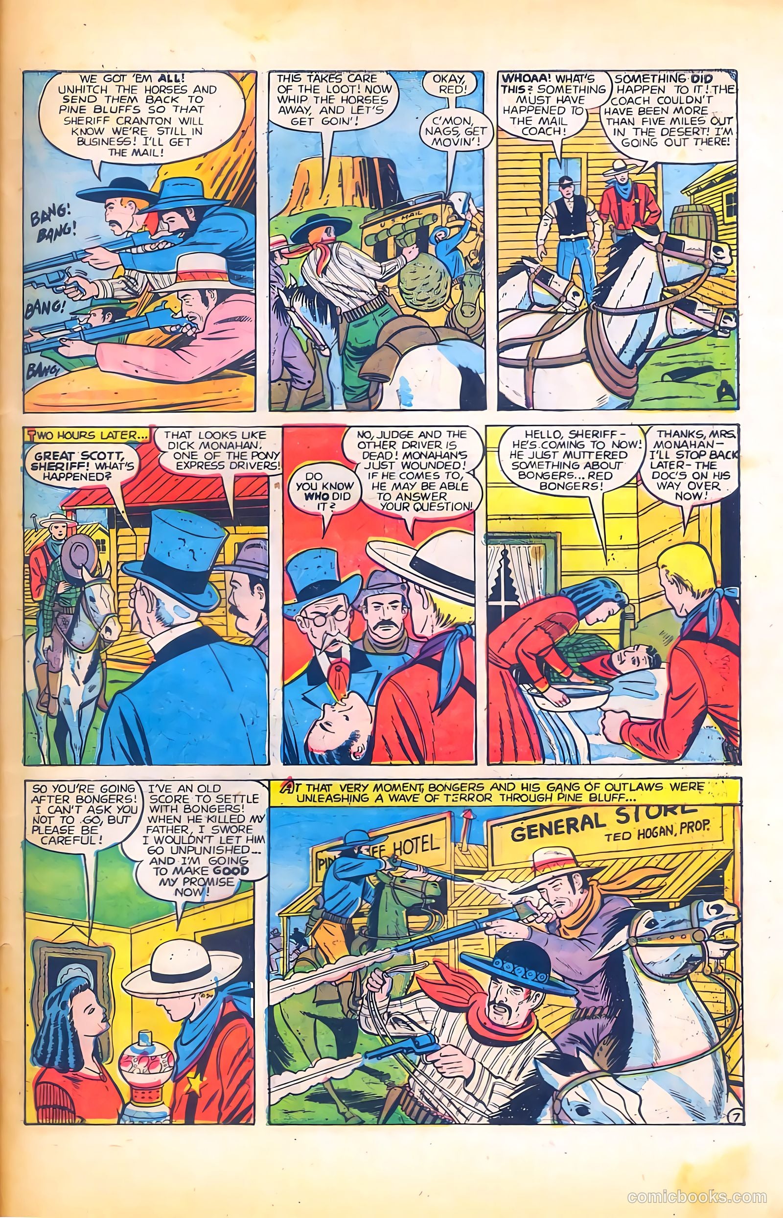 Black Diamond Western #9 (1949) — page 46 of 51