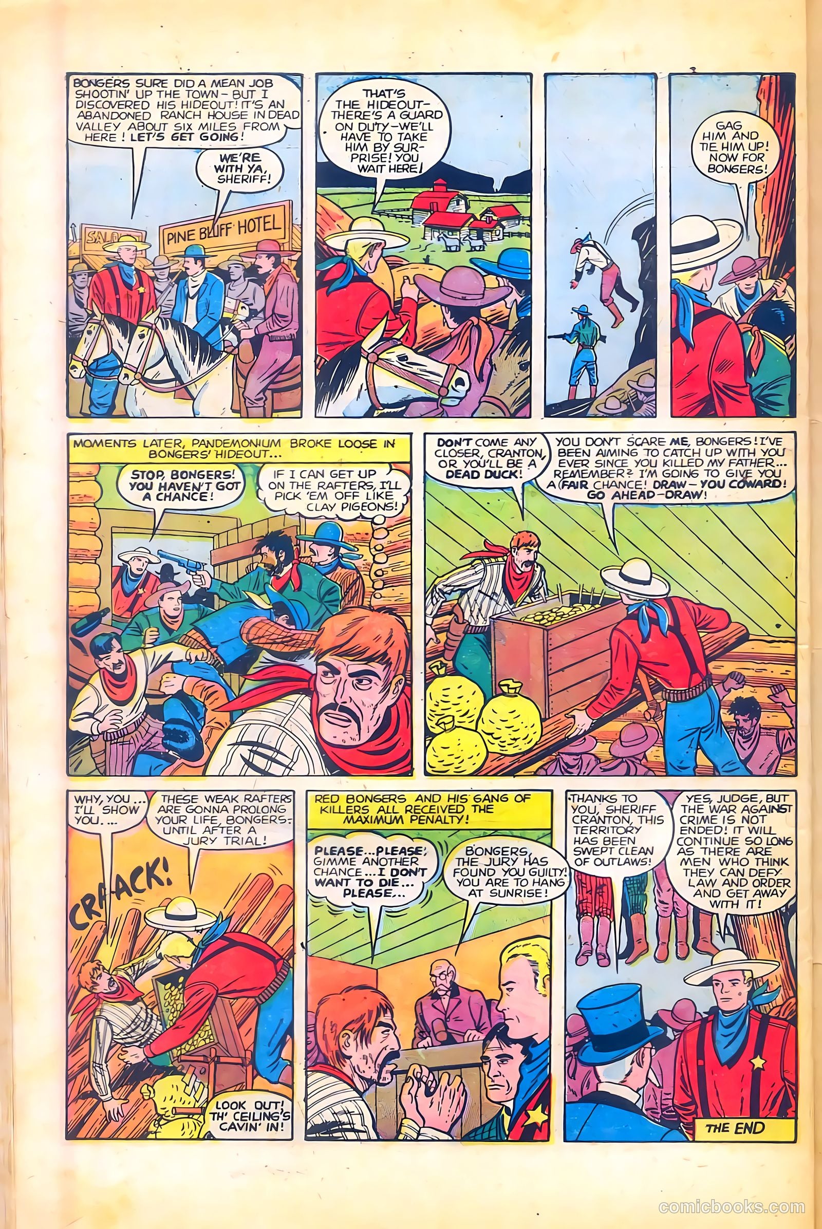Black Diamond Western #9 (1949) — page 47 of 51
