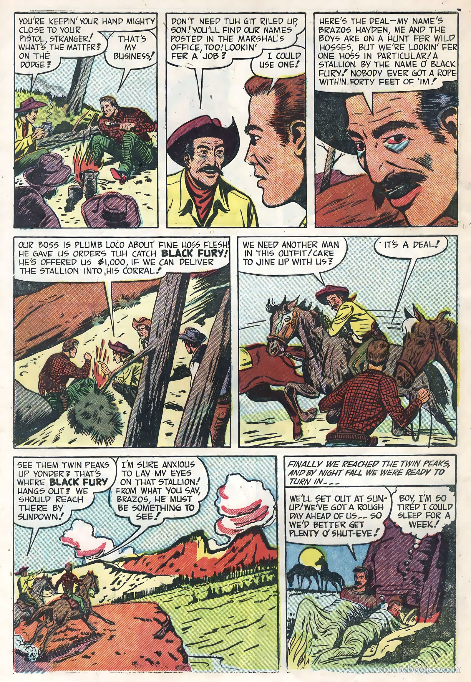 Black Fury #1 (1955) — page 8 of 36