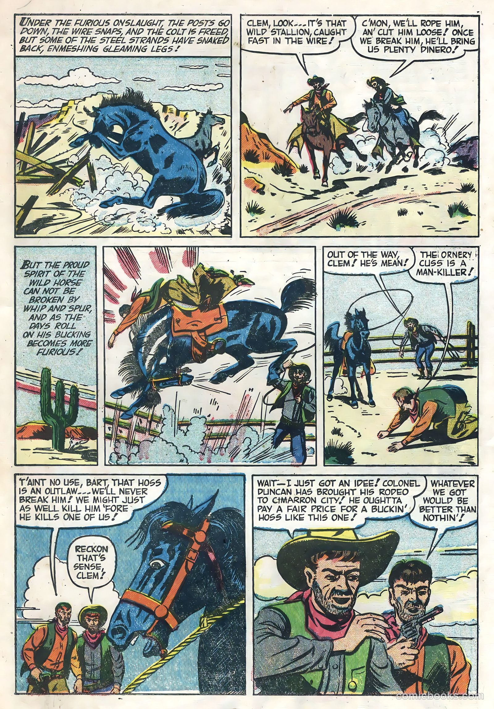Black Fury #1 (1955) — page 19 of 36