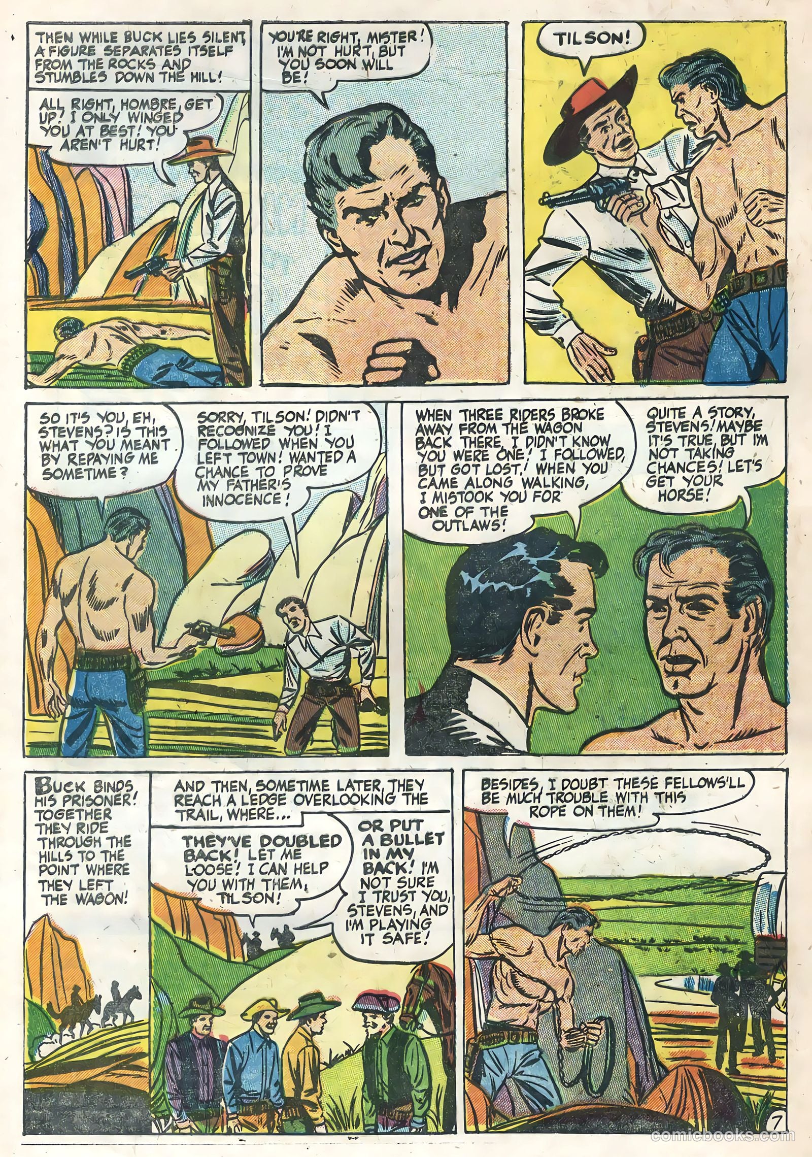 Black Fury #1 (1955) — page 32 of 36