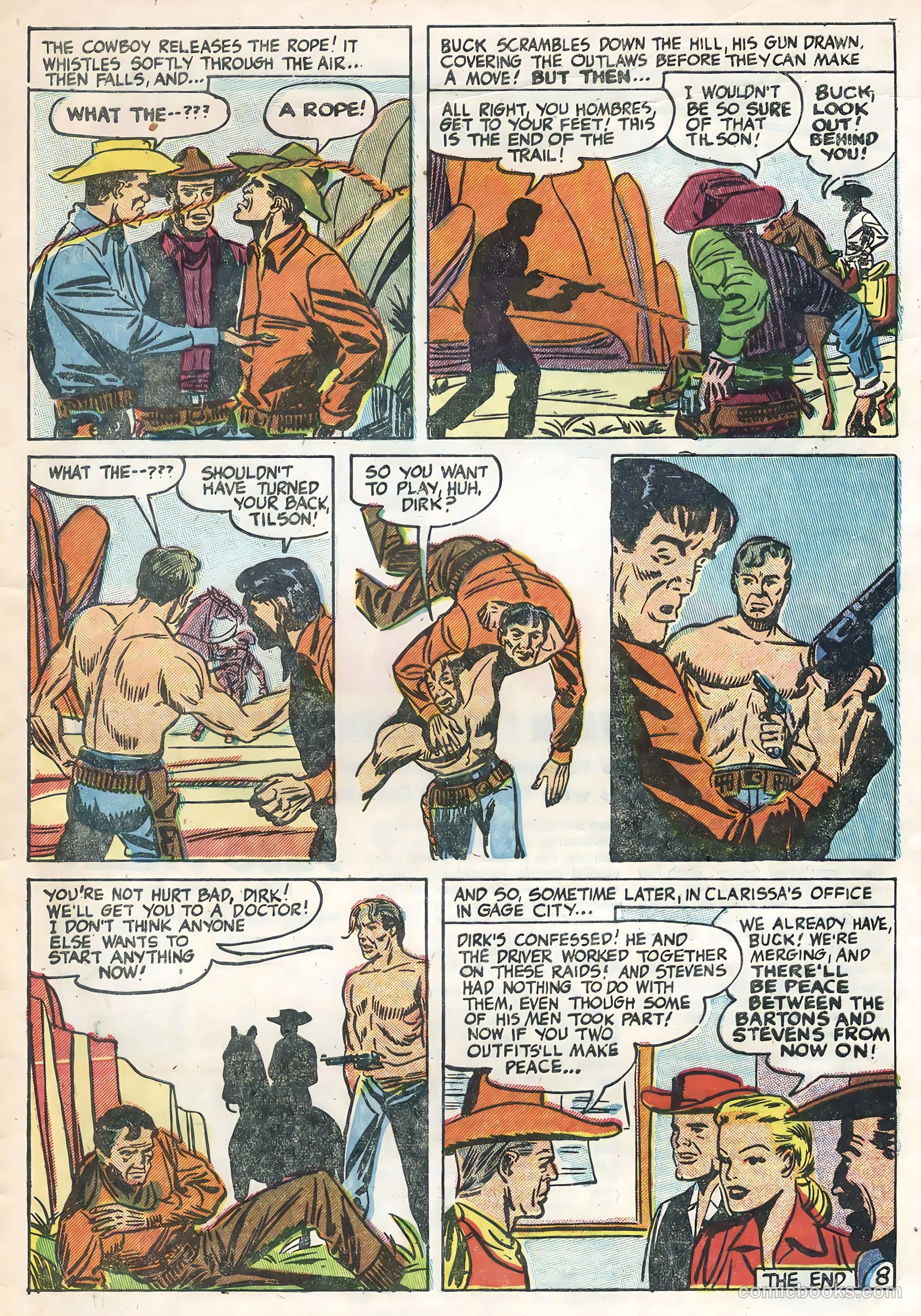 Black Fury #1 (1955) — page 33 of 36
