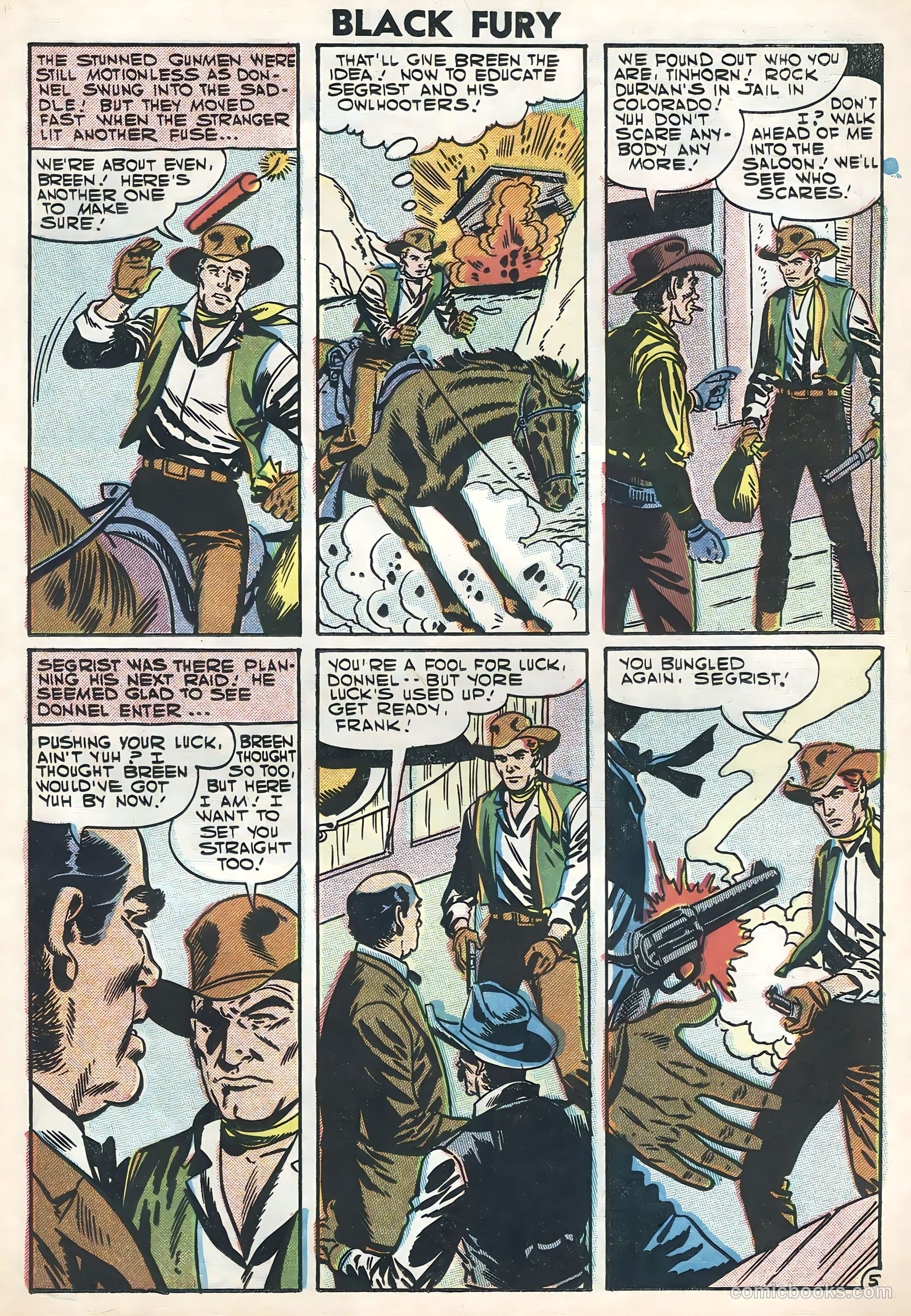 Black Fury #11 (1957) — page 23 of 36