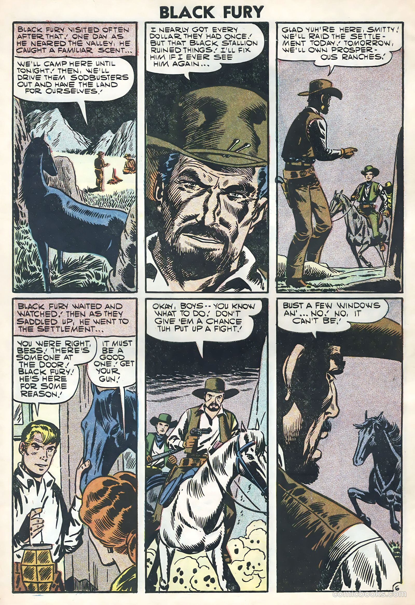 Black Fury #11 (1957) — page 30 of 36