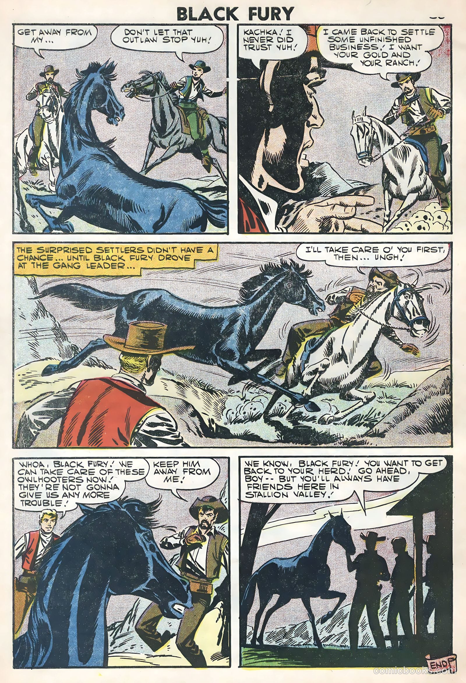 Black Fury #11 (1957) — page 32 of 36
