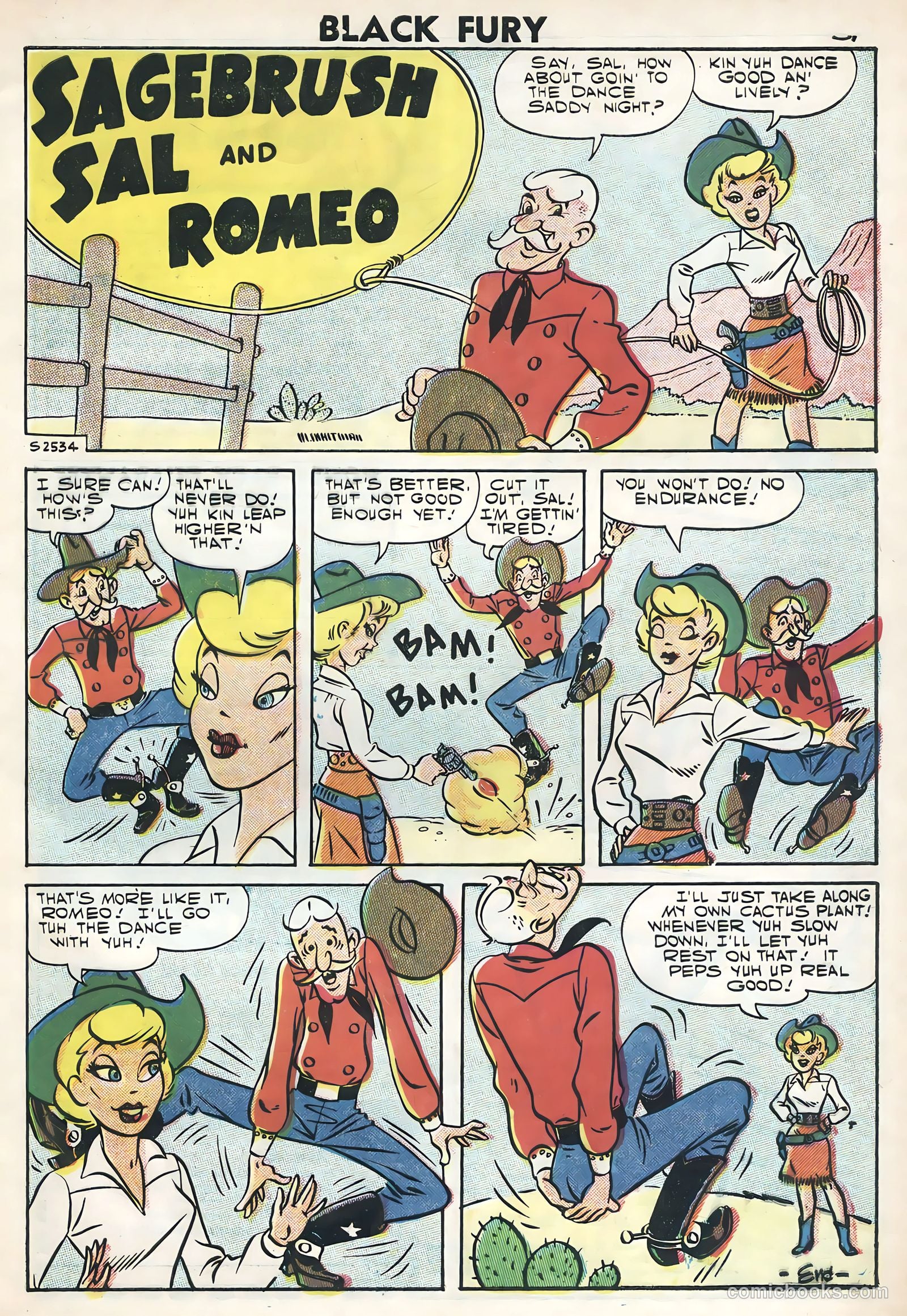 Black Fury #11 (1957) — page 33 of 36