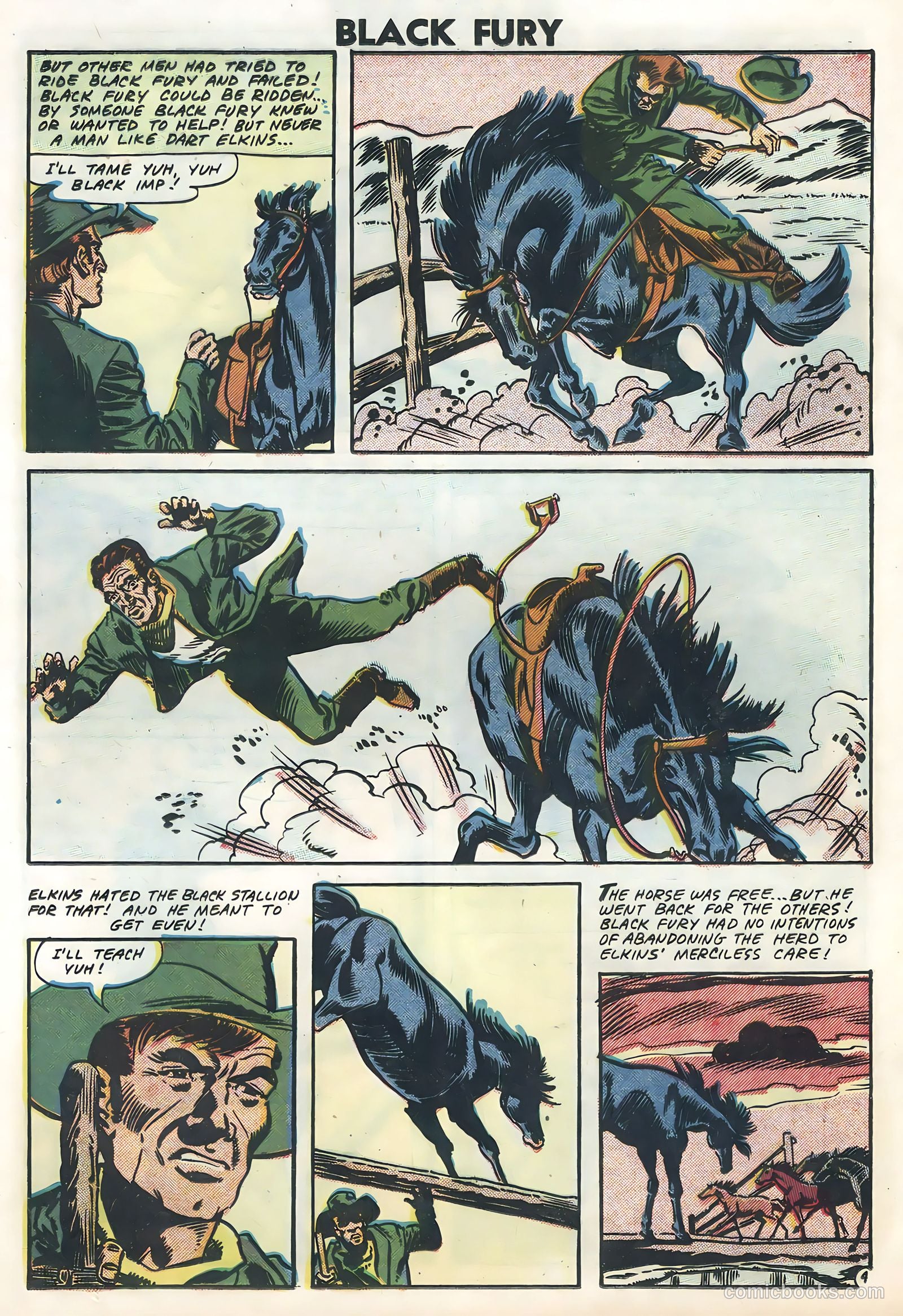 Black Fury #12 (1958) — page 12 of 36