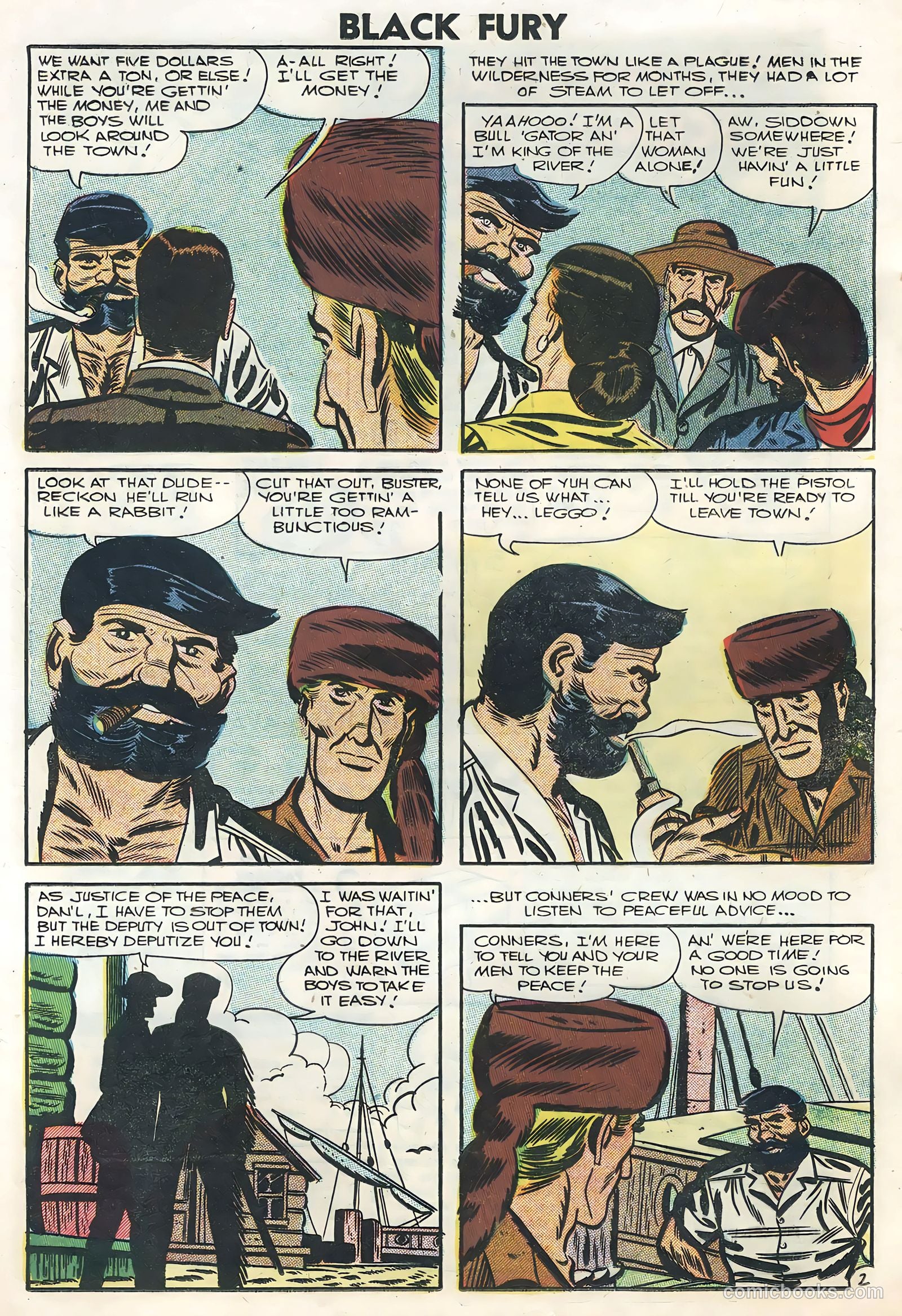 Black Fury #12 (1958) — page 16 of 36
