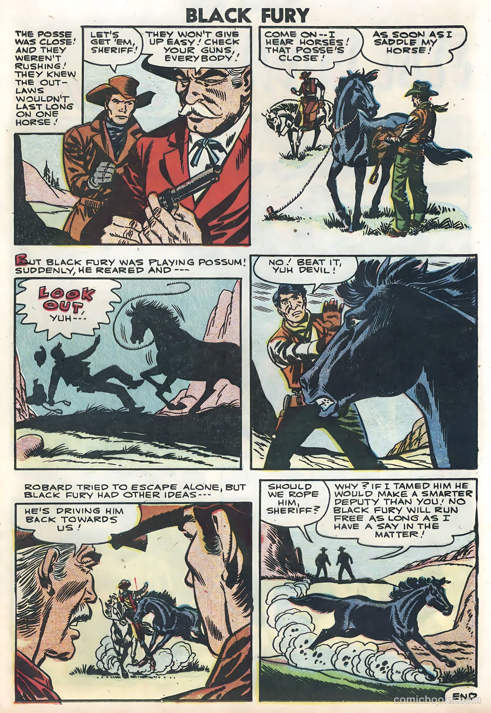 Black Fury #12 (1958) — page 25 of 36
