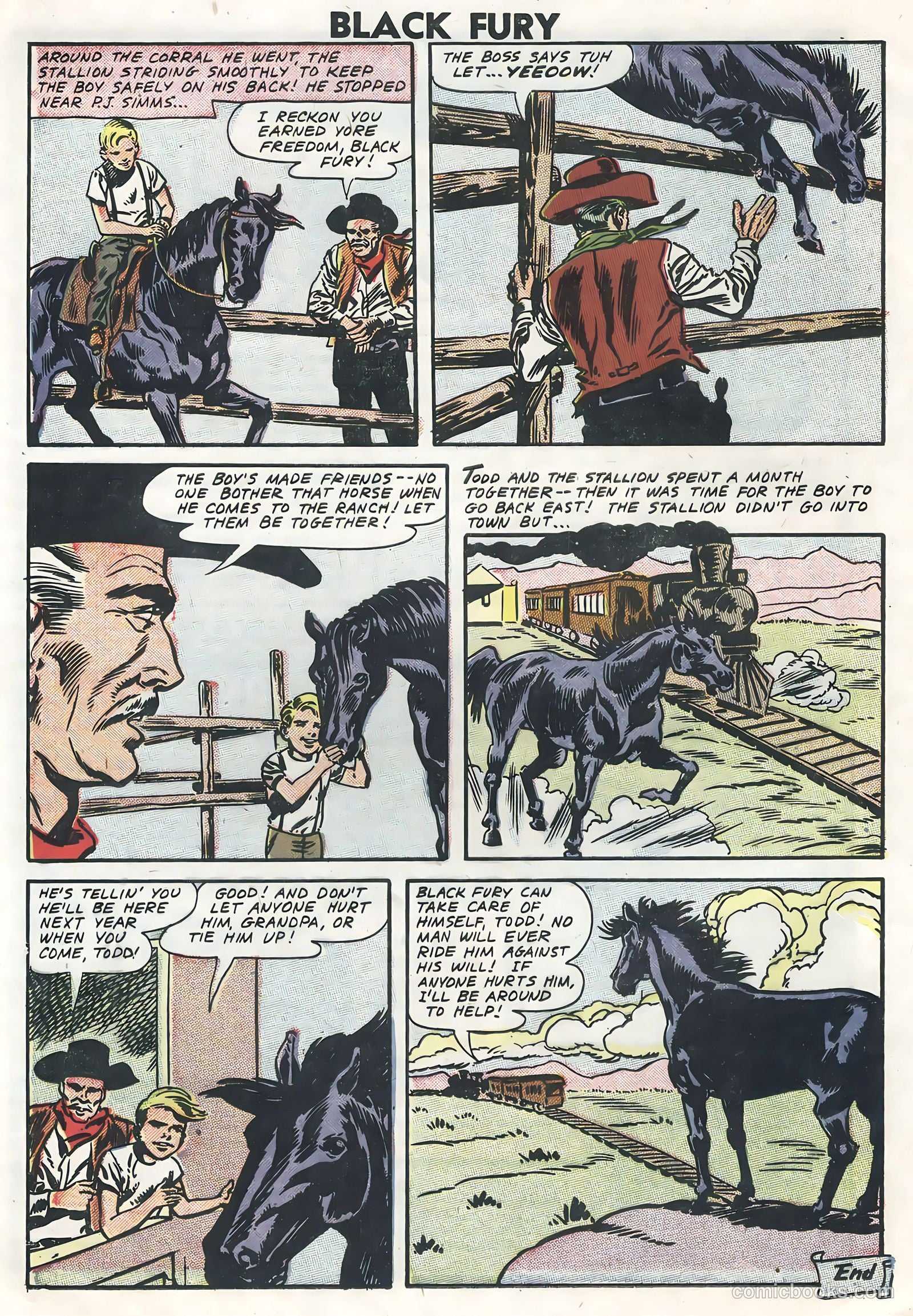 Black Fury #13 (1958) — page 16 of 36