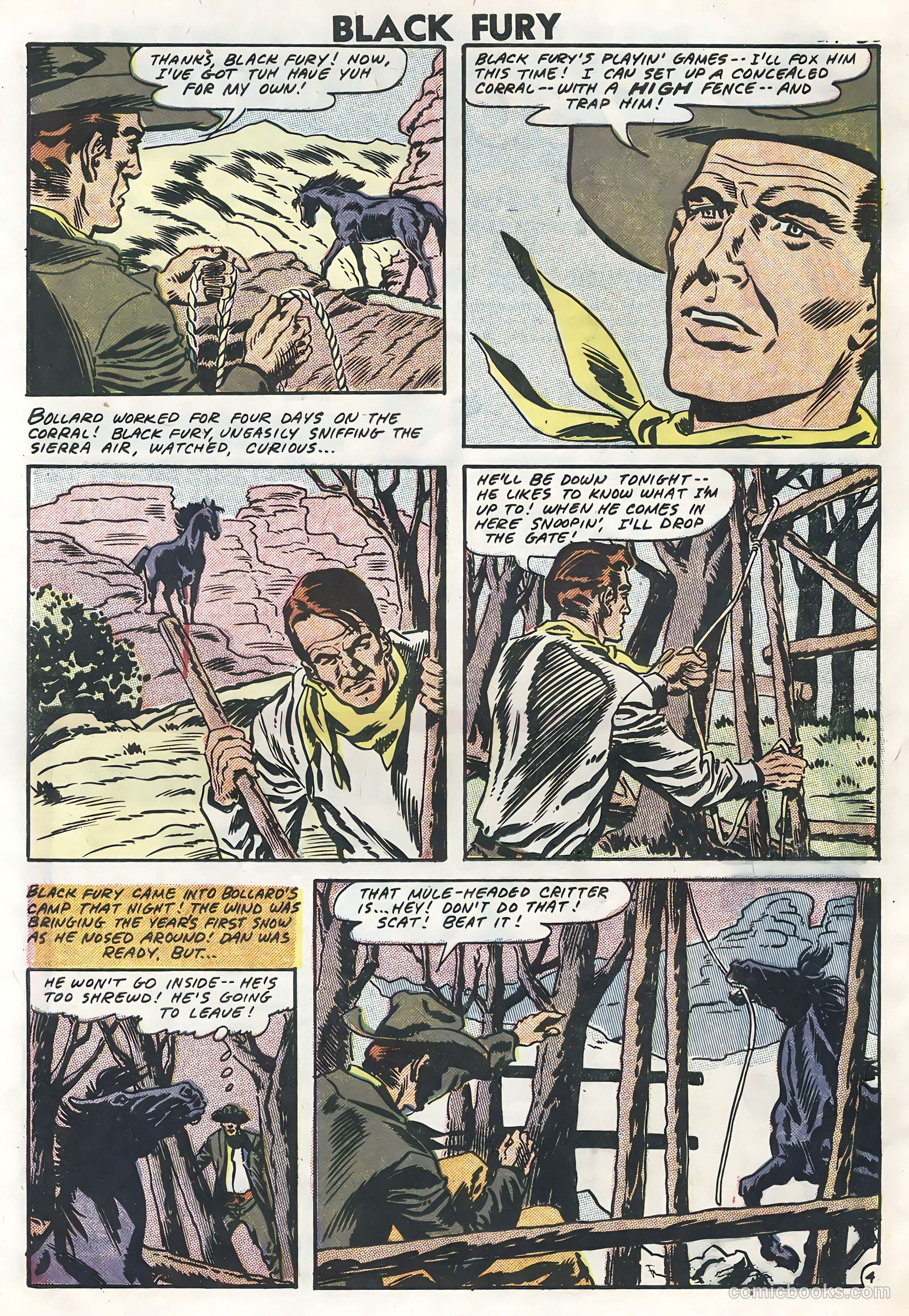 Black Fury #13 (1958) — page 32 of 36